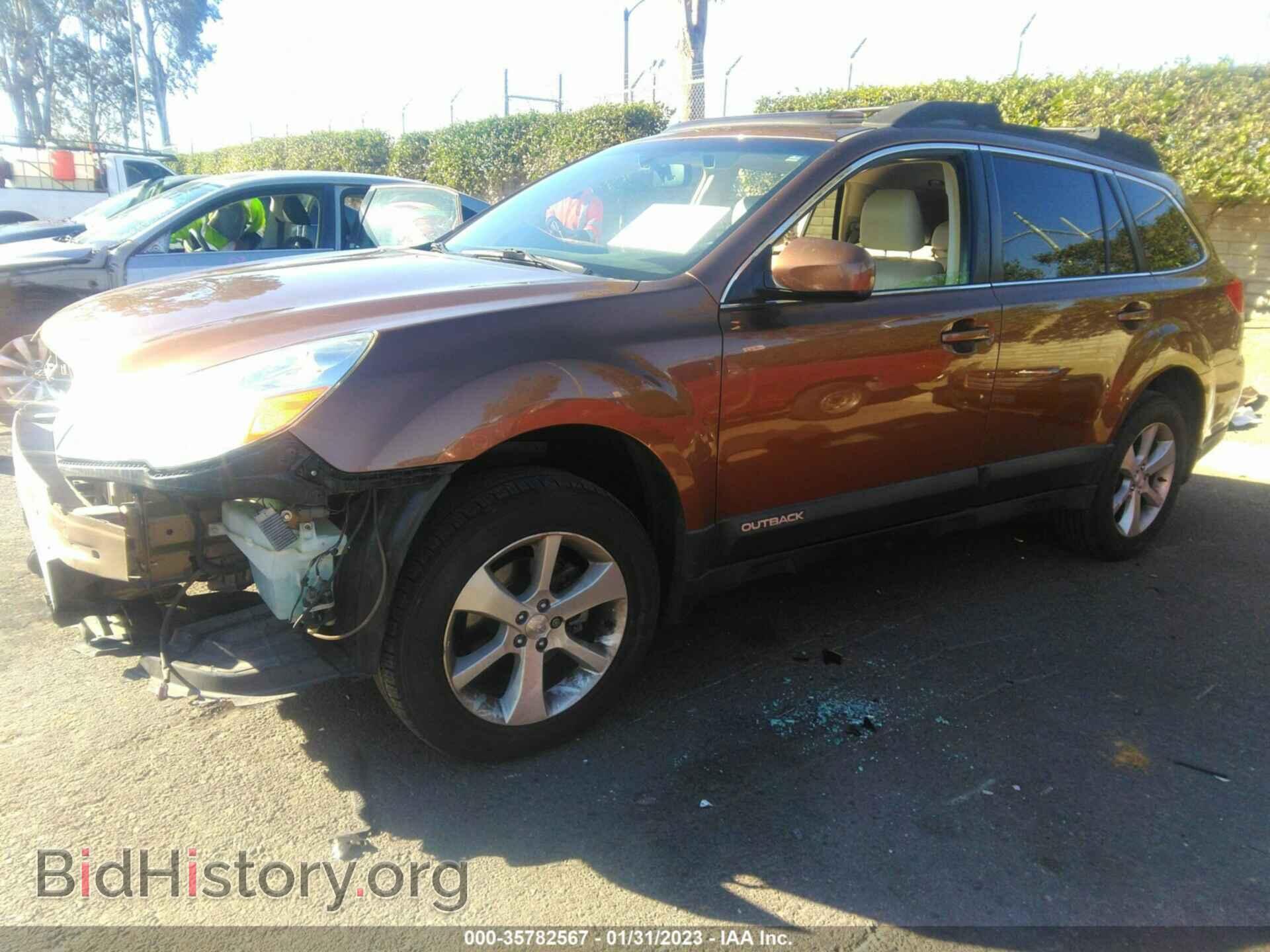 2013 SUBARU OUTBACK - VIN: 4S4BRBPC0D3290590 - Фото 2