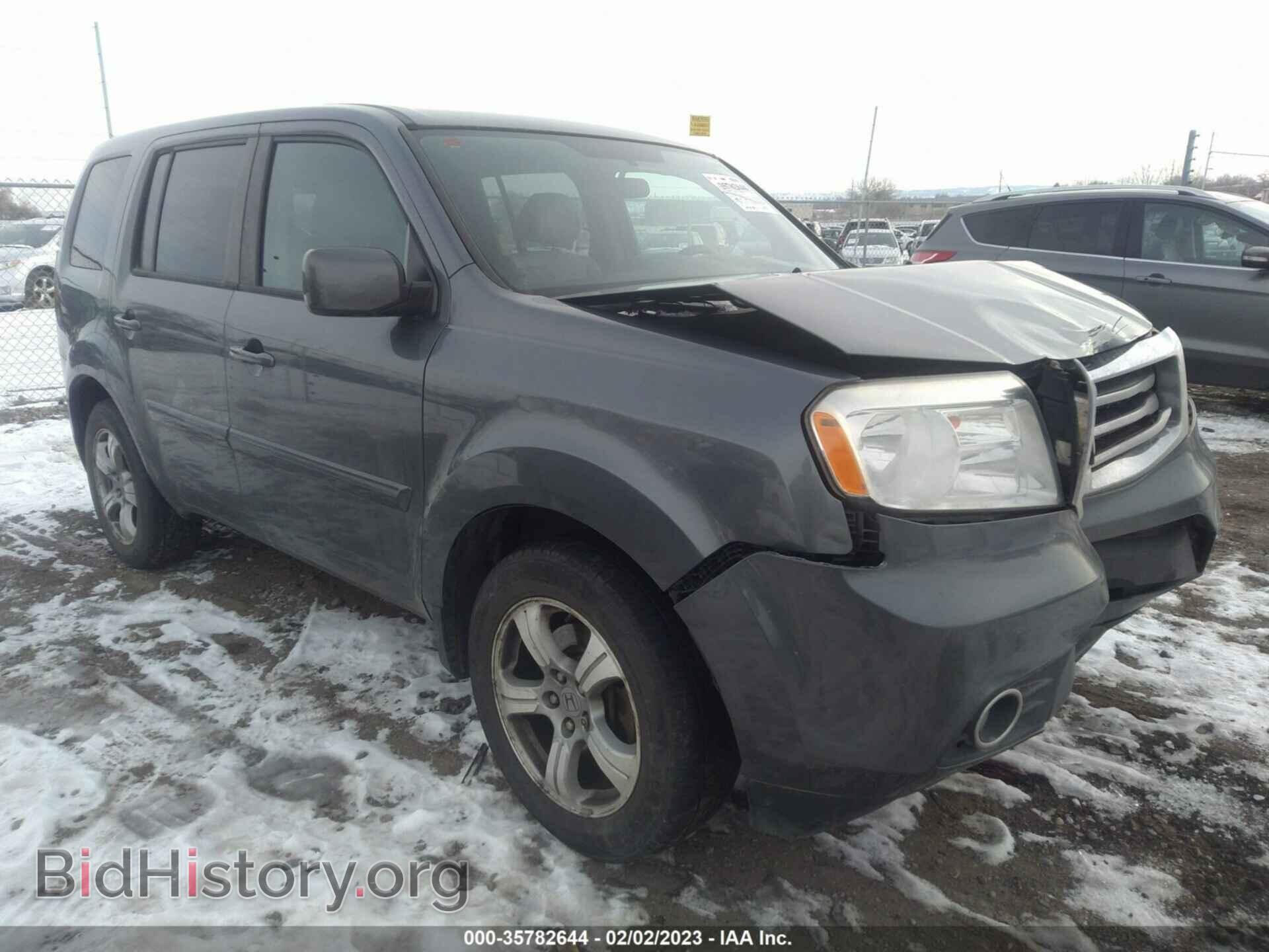 Photo 5FNYF4H46DB025668 - HONDA PILOT 2013