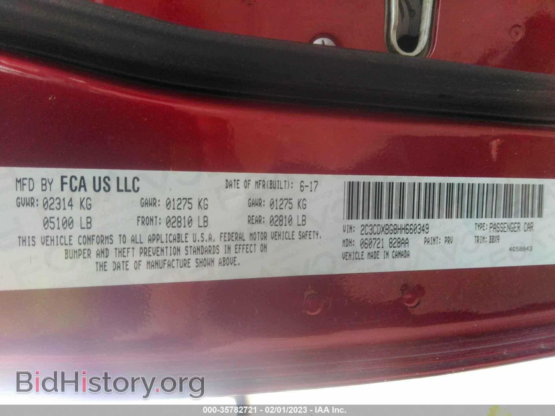 2017 DODGE CHARGER - VIN: 2C3CDXBG8HH660349 - Фото 9
