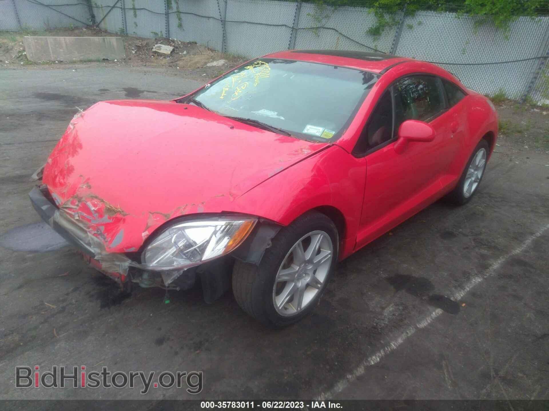 2007 MITSUBISHI ECLIPSE - VIN: 4A3AK34T07E008517 - Photo 2
