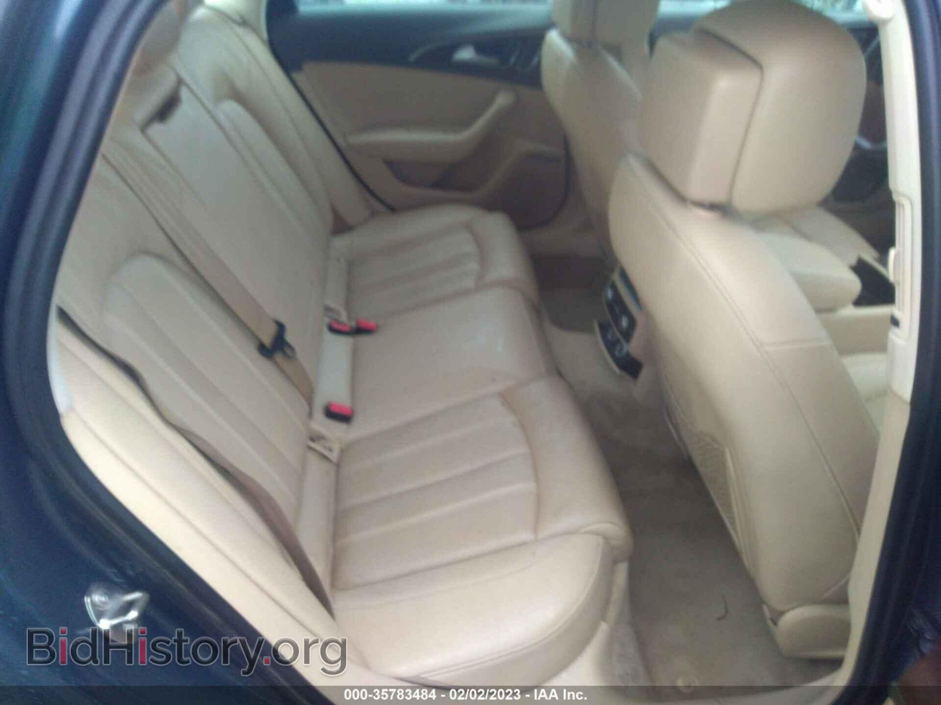 2012 AUDI A6 - VIN: WAUHGAFCXCN066758 - Фото 8