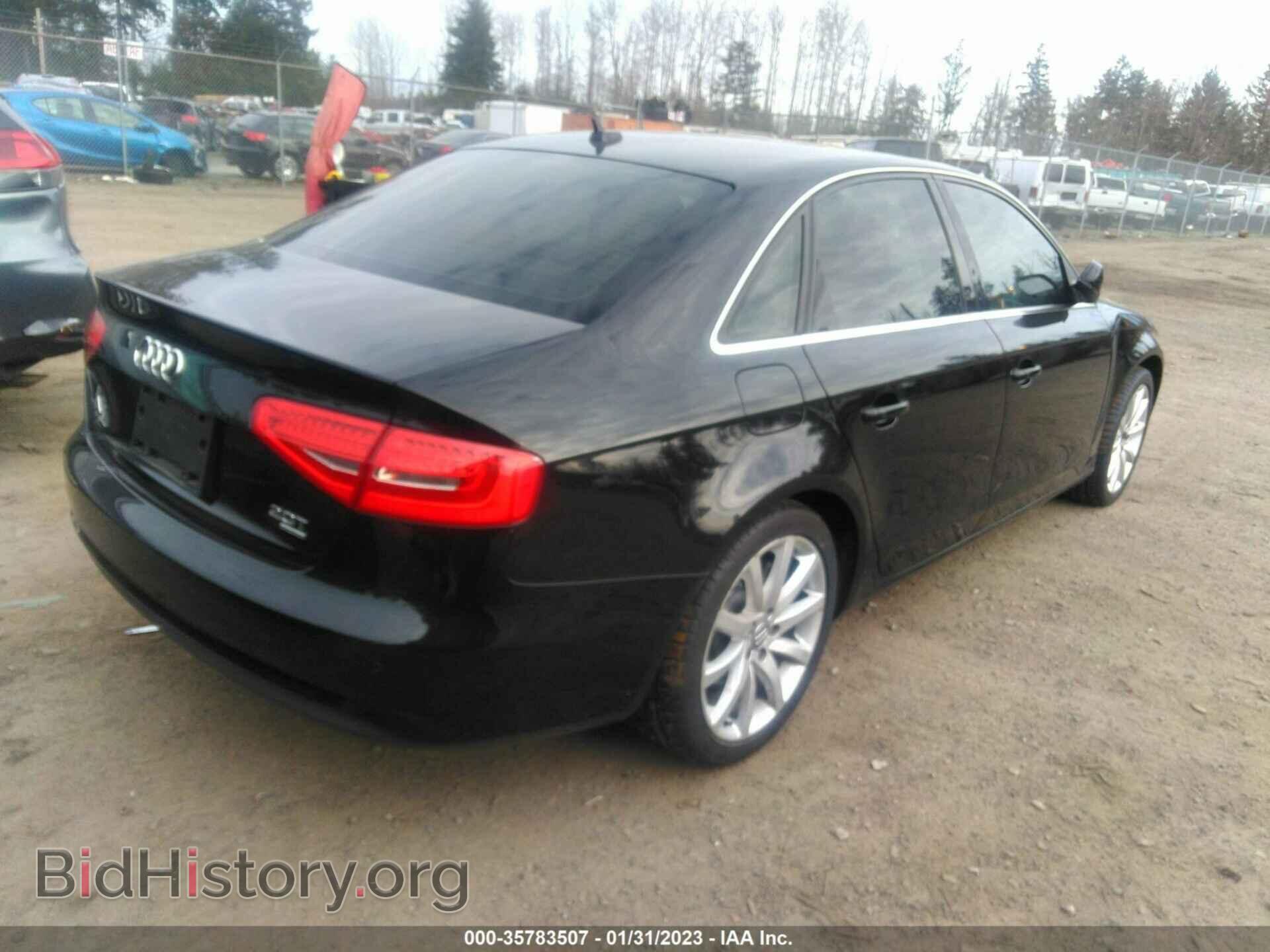 2013 AUDI A4 - VIN: WAUFFAFL3DN023178 - Фото 4