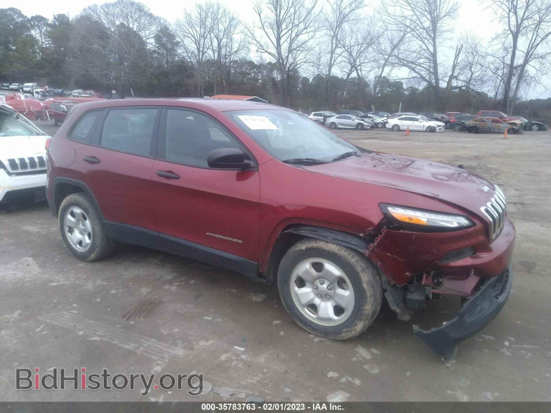Photo 1C4PJMAS0GW372514 - JEEP CHEROKEE 2016