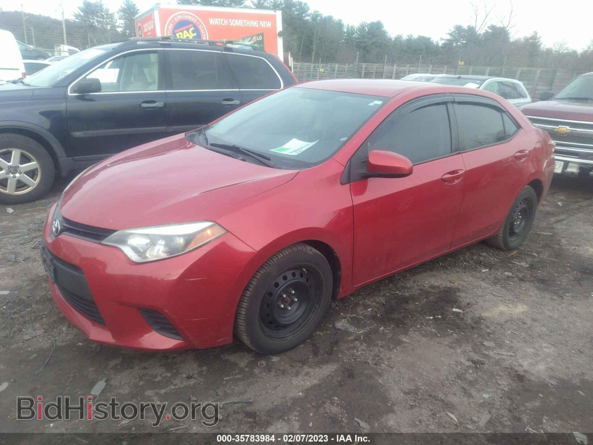 2014 TOYOTA COROLLA - VIN: 2T1BURHE3EC030608 - Фото 2