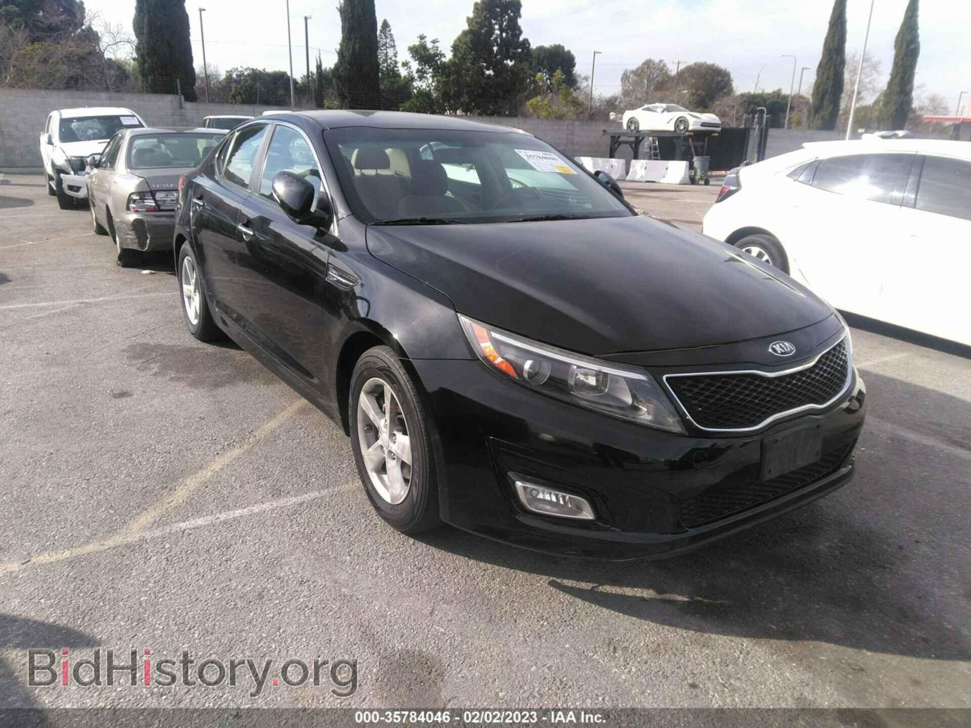 Фотография KNAGM4A75F5654183 - KIA OPTIMA 2015