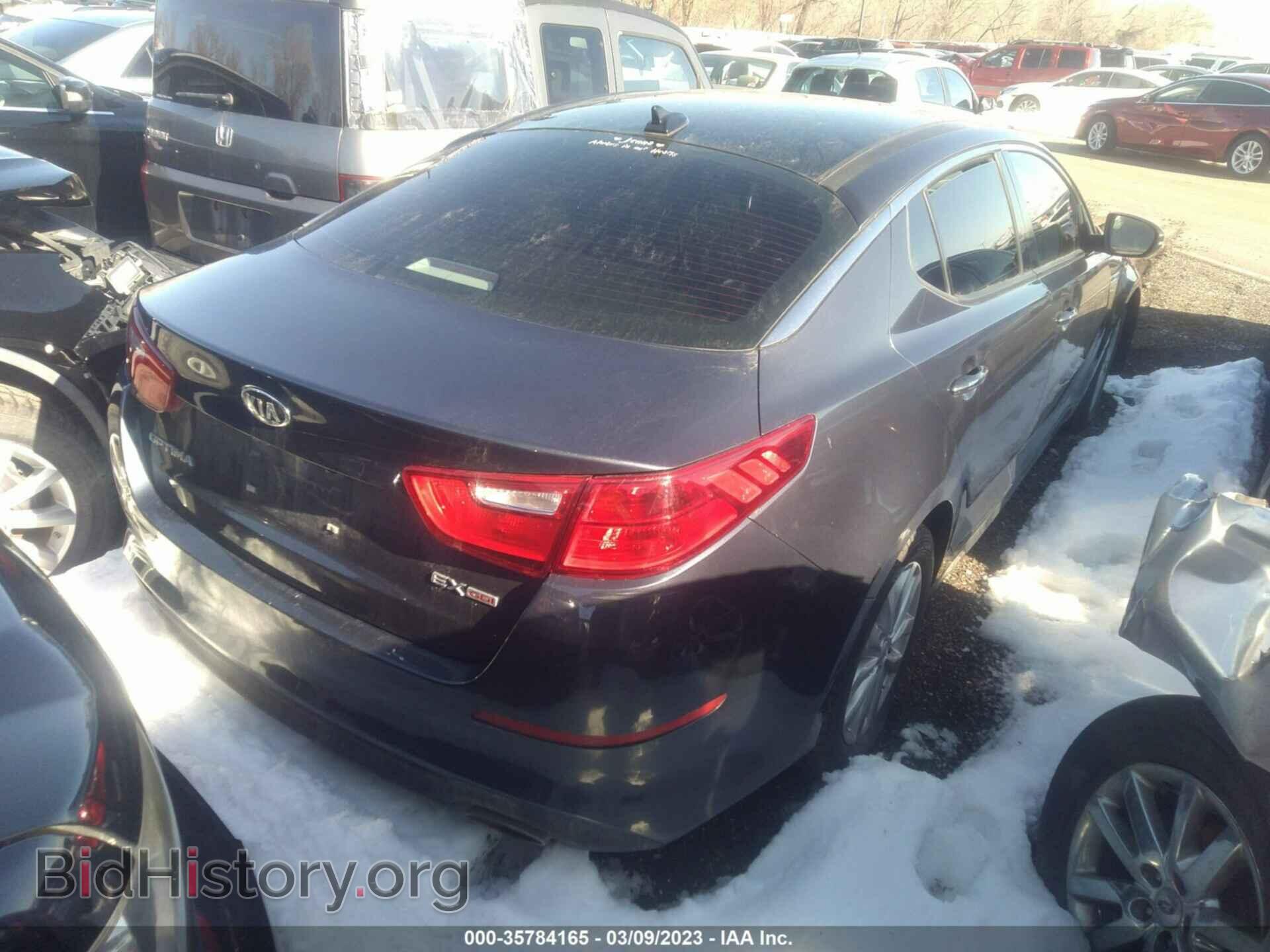 2015 KIA OPTIMA - VIN: 5XXGN4A70FG390754 - Фото 4