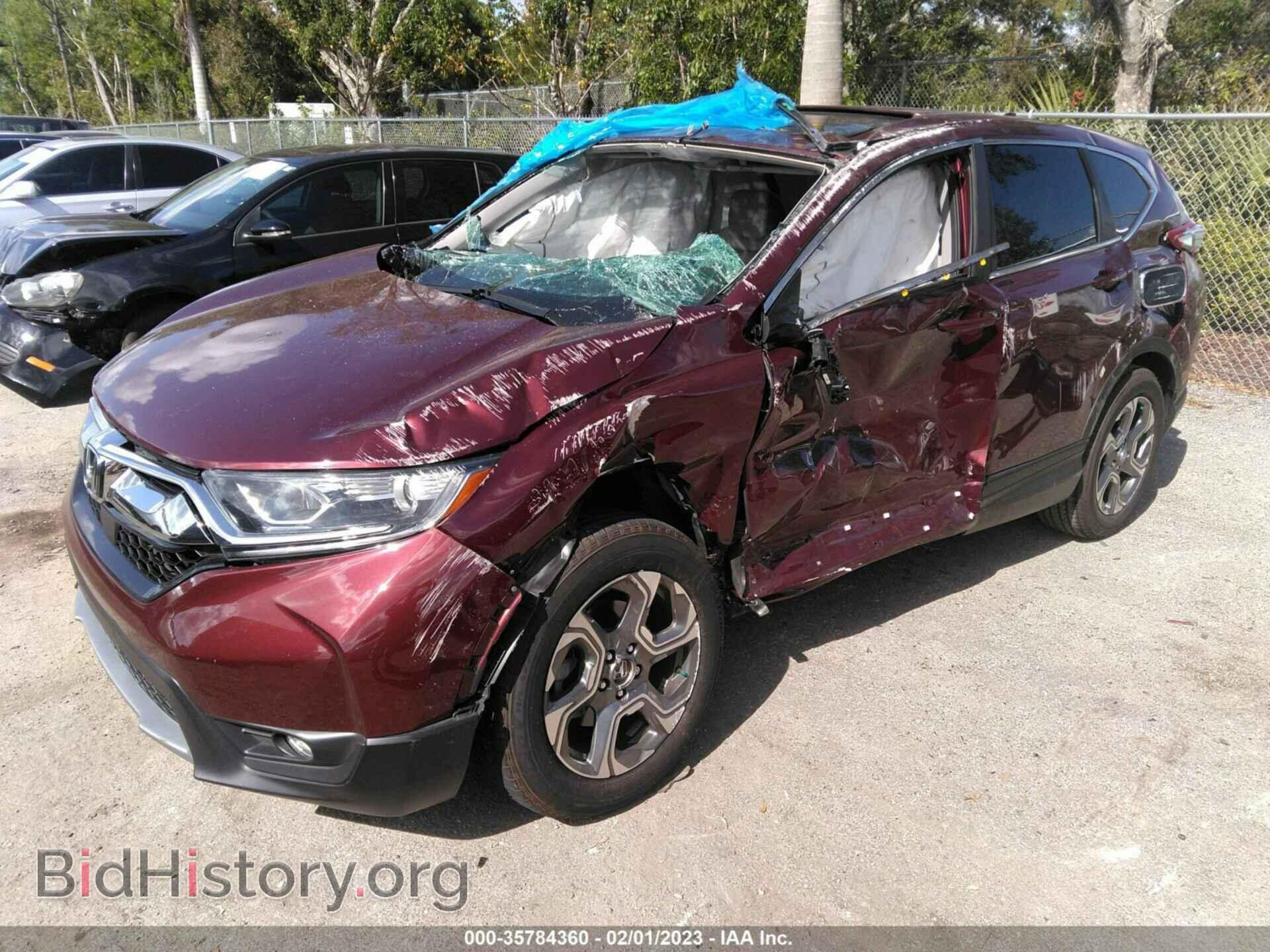 2019 HONDA CR-V - VIN: 2HKRW1H53KH511199 - Фото 2