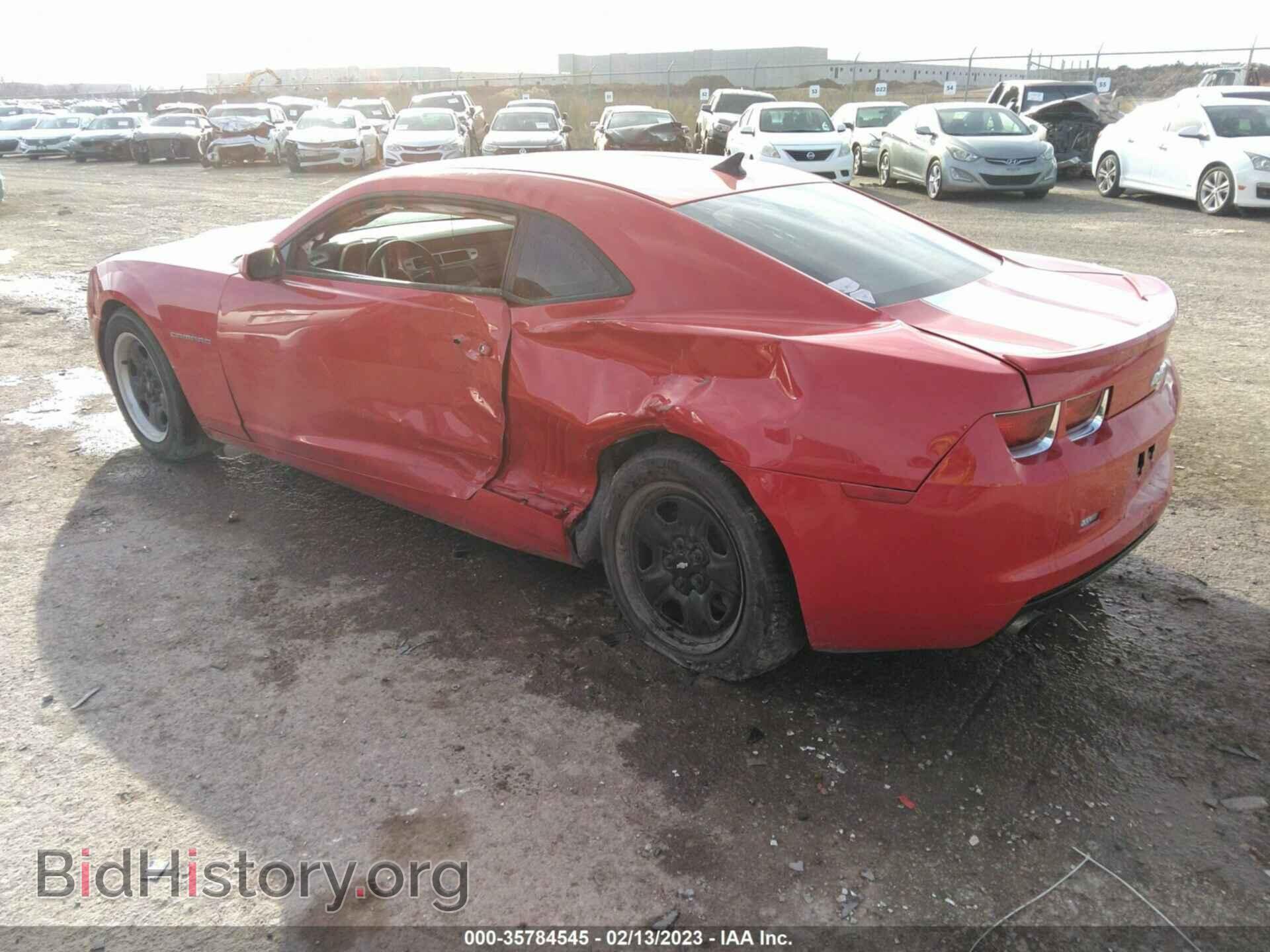 2013 CHEVROLET CAMARO - VIN: 2G1FE1E37D9151300 - Фото 3