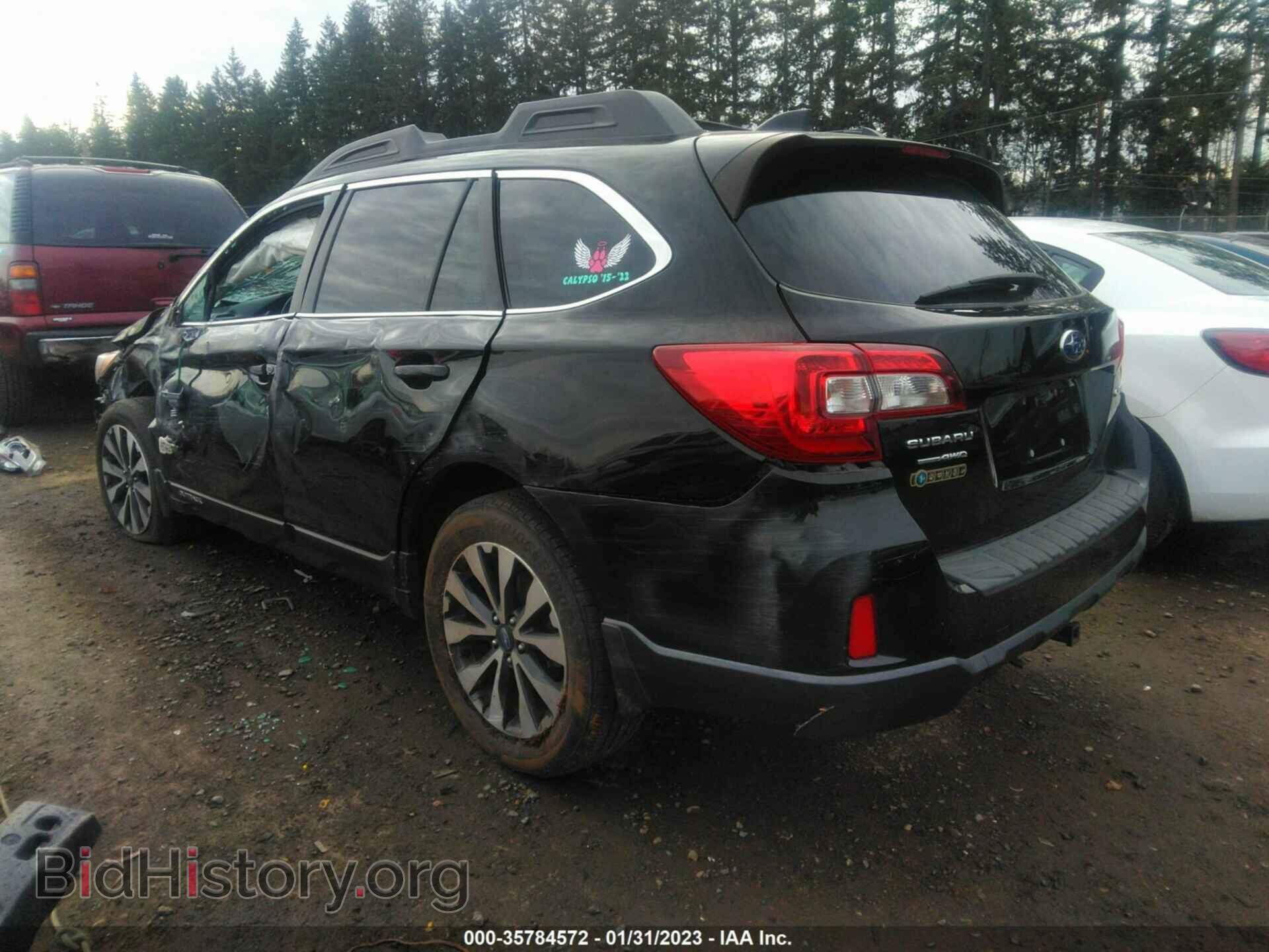 2016 SUBARU OUTBACK - VIN: 4S4BSANC0G3321729 - Фото 3