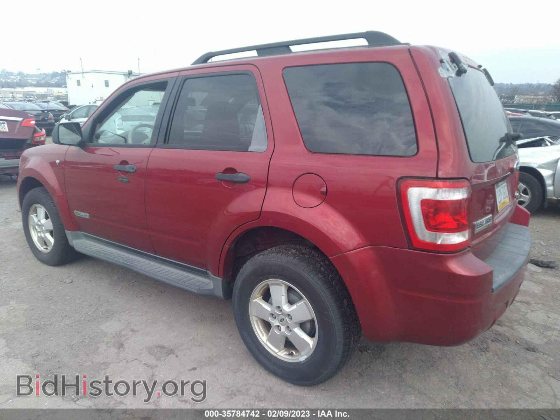 2008 FORD ESCAPE - VIN: 1FMCU93198KD06913 - Фото 3
