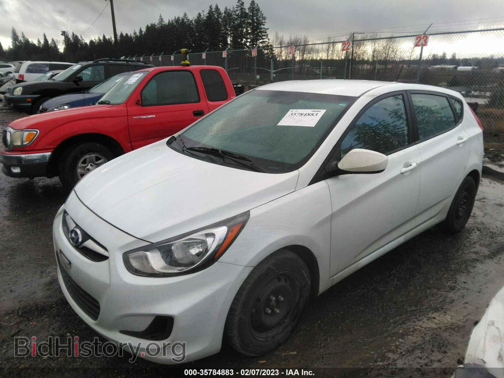 2013 HYUNDAI ACCENT - VIN: KMHCT5AE4DU126299 - Фото 2