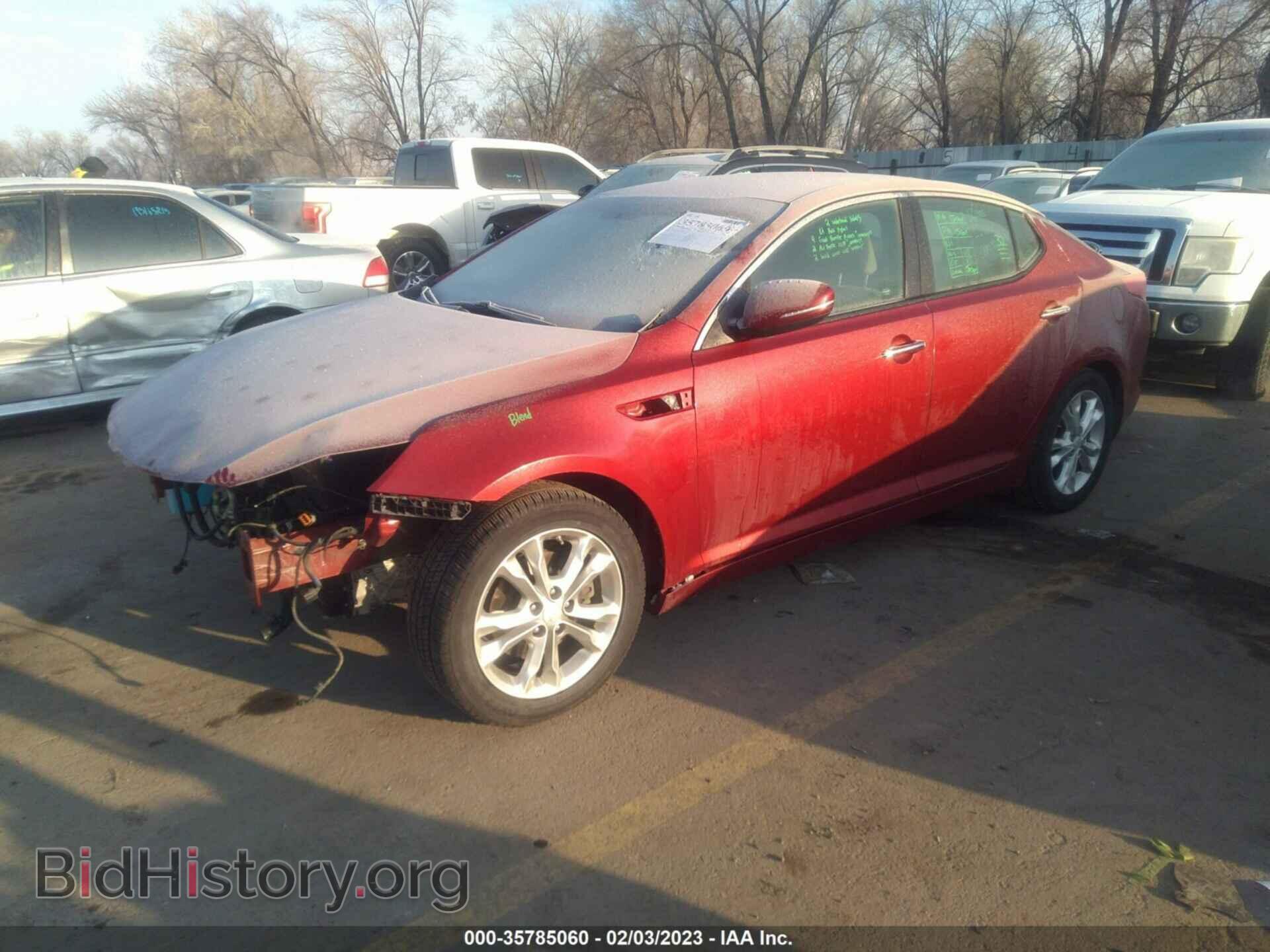 2013 KIA OPTIMA - VIN: 5XXGM4A78DG183285 - Photo 2