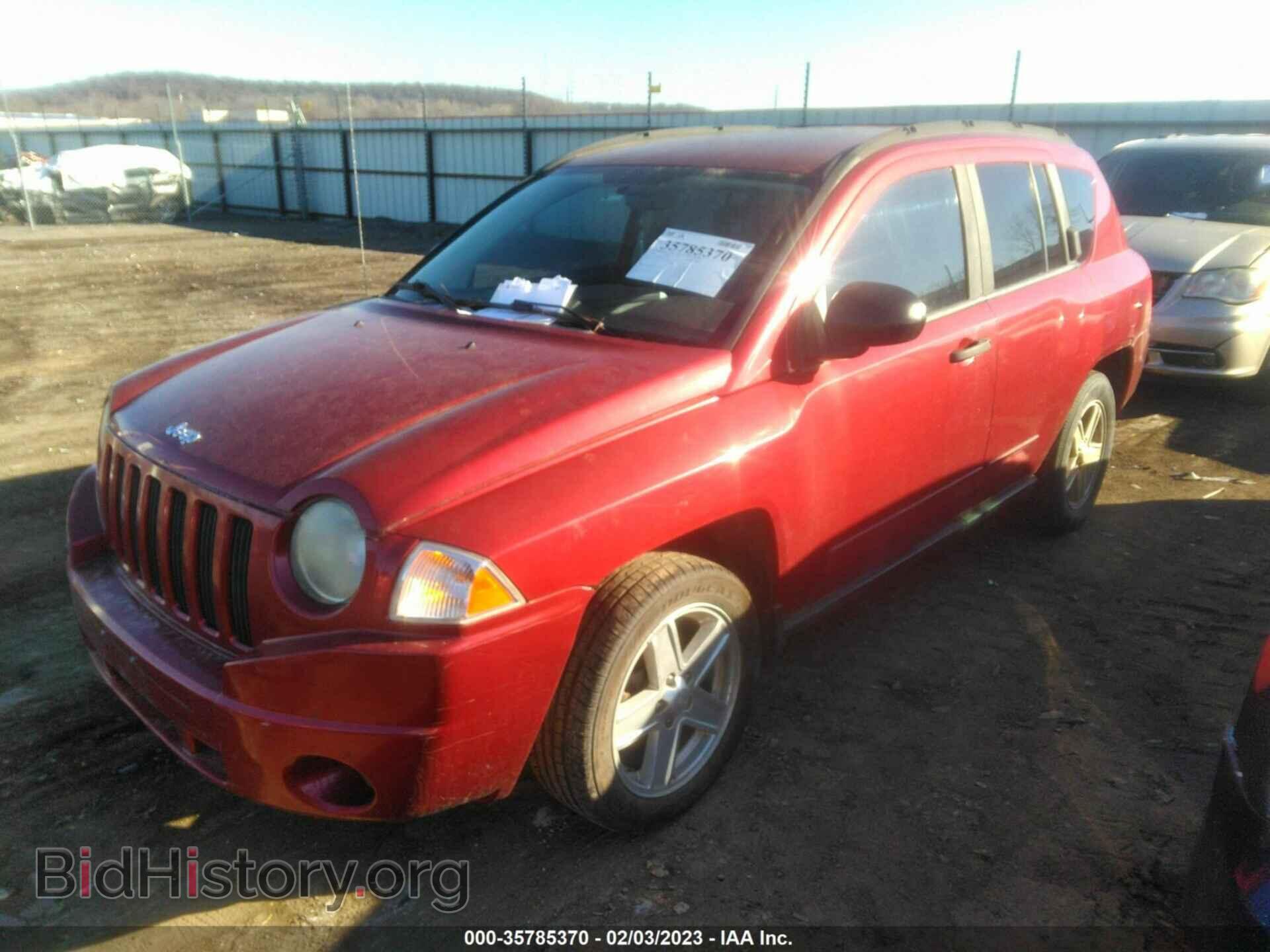 2008 JEEP COMPASS - VIN: 1J8FF47W58D565545 - Фото 2
