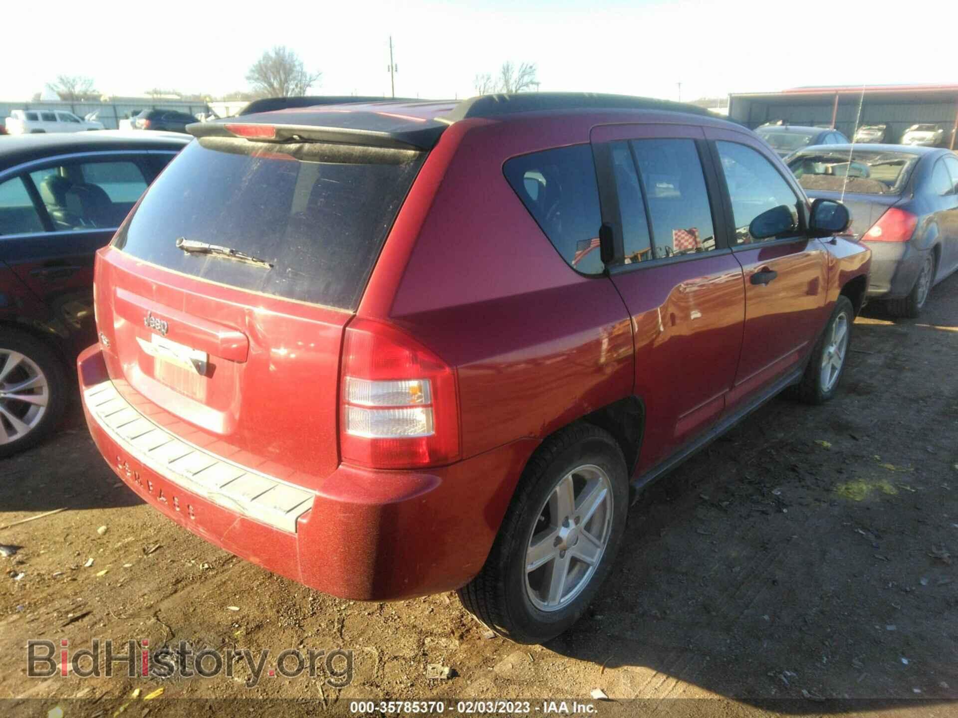 2008 JEEP COMPASS - VIN: 1J8FF47W58D565545 - Фото 4