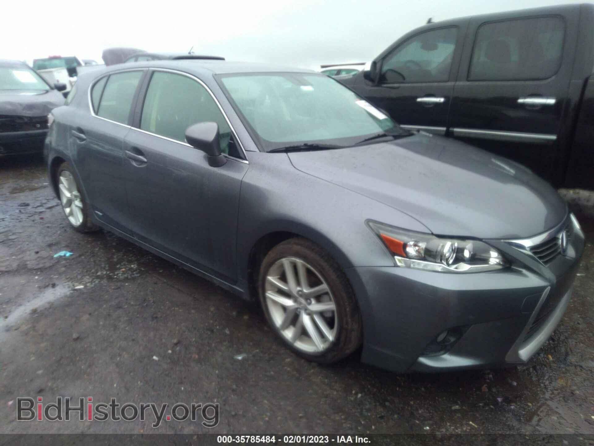 Фотография JTHKD5BH4E2177206 - LEXUS CT 200H 2014