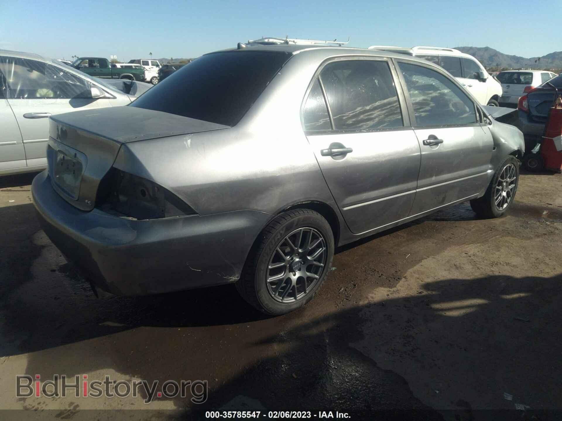 2006 MITSUBISHI LANCER - VIN: JA3AJ26E96U016827 - Фото 4