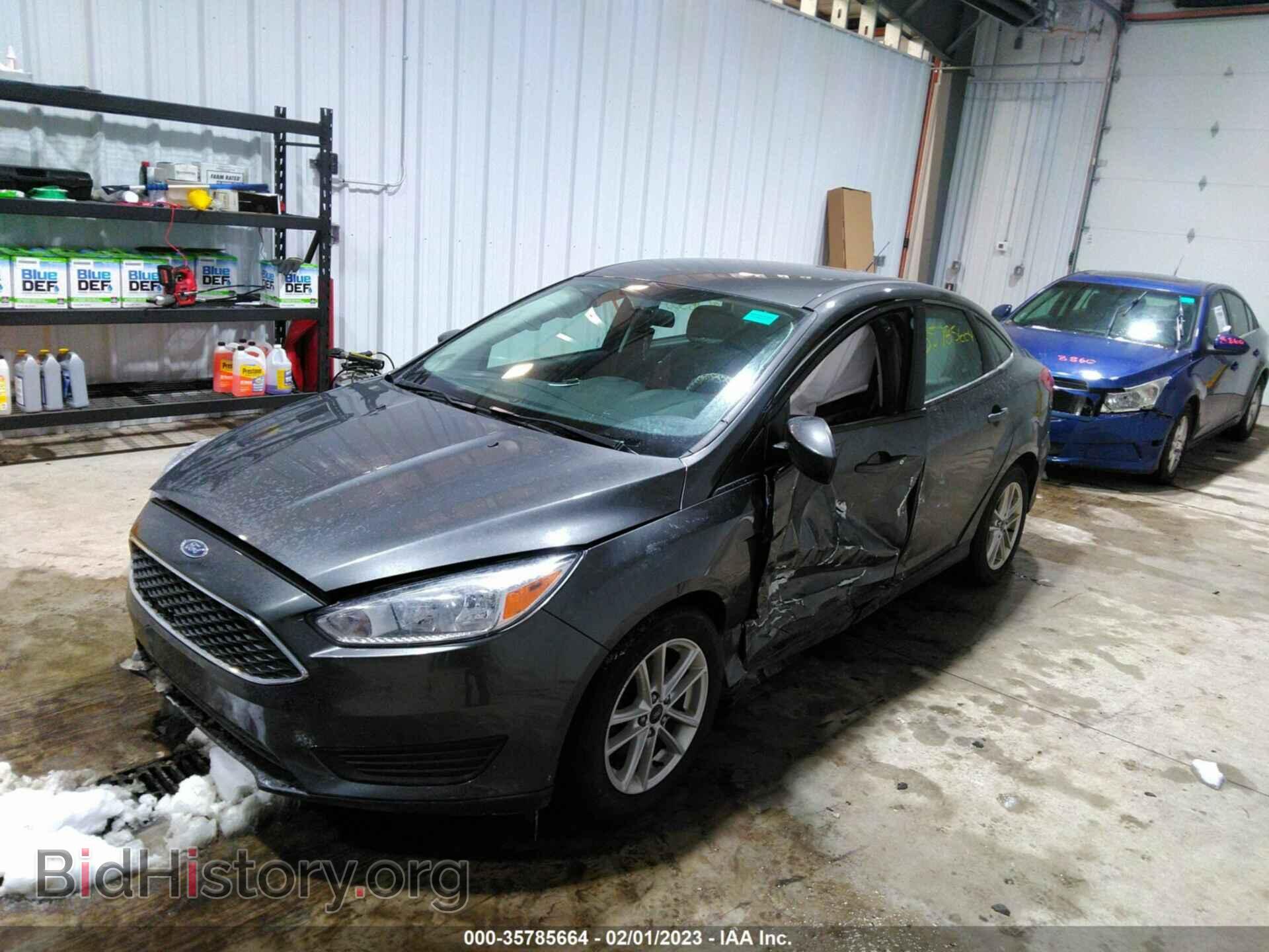 2018 FORD FOCUS - VIN: 1FADP3FE1JL278347 - Фото 2