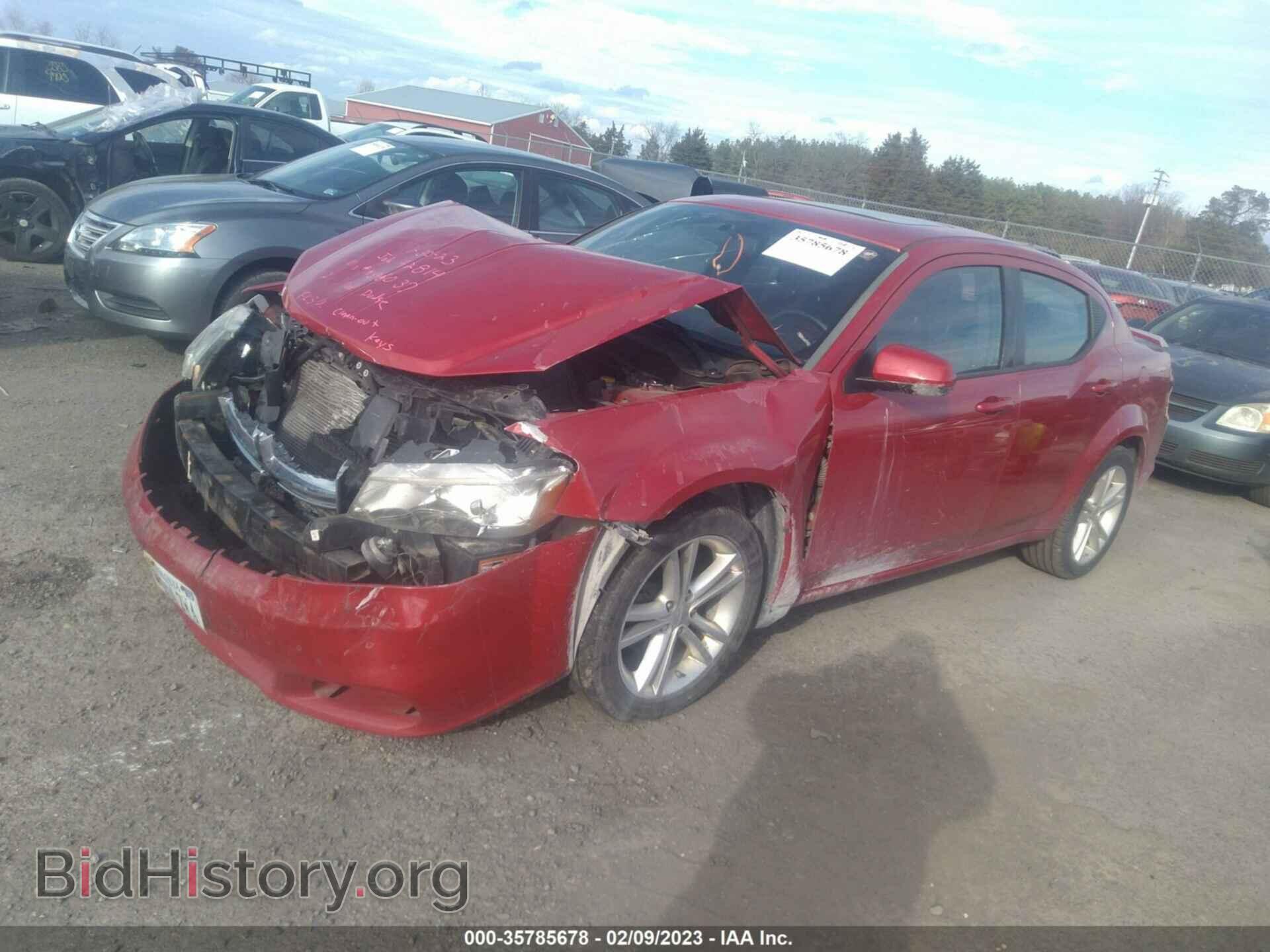 2011 DODGE AVENGER - VIN: 1B3BD1FGXBN596037 - Фото 2