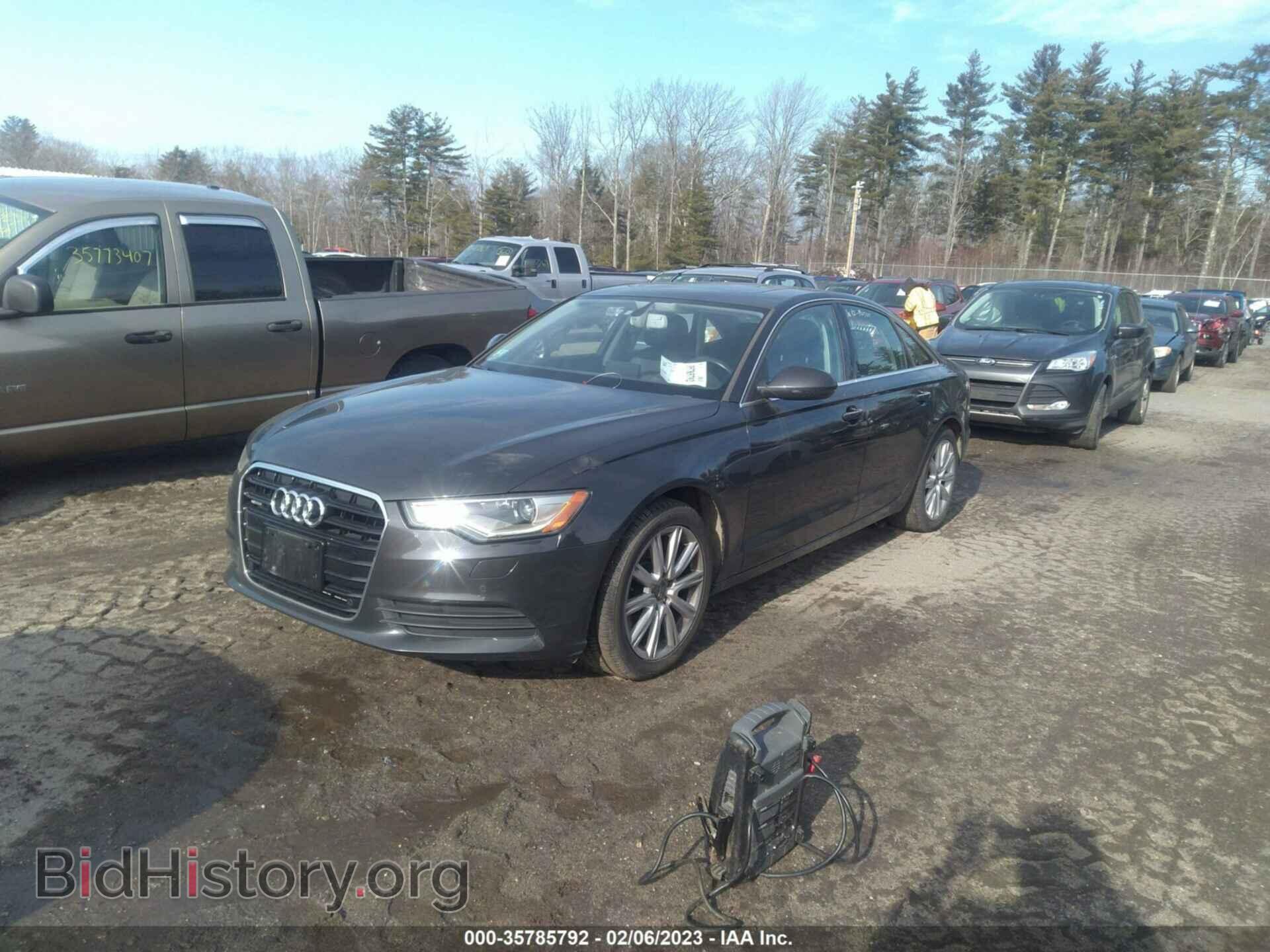 2014 AUDI A6 - VIN: WAUGFAFC2EN041077 - Фото 2