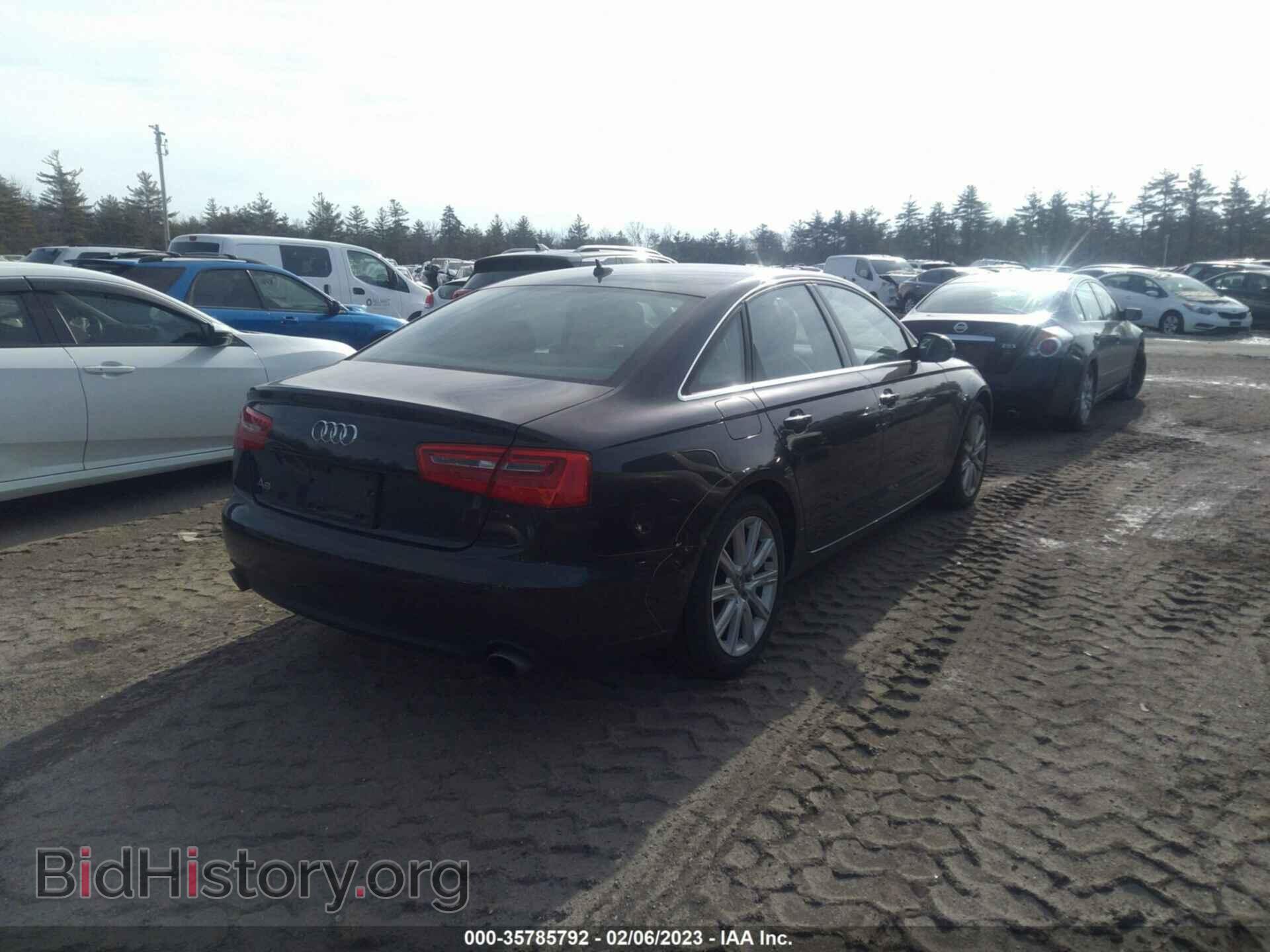 2014 AUDI A6 - VIN: WAUGFAFC2EN041077 - Фото 4