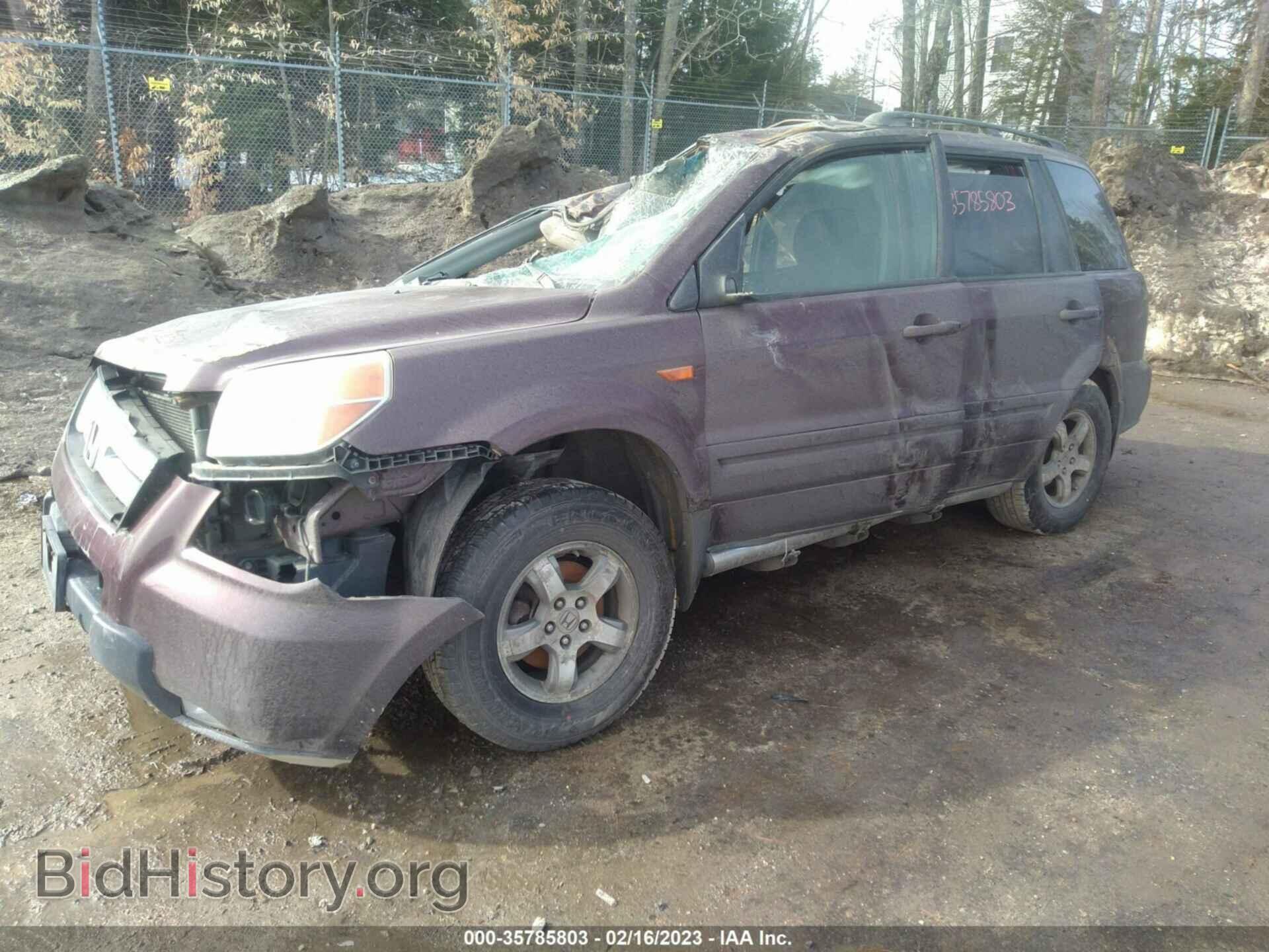 2007 HONDA PILOT - VIN: 2HKYF18537H535330 - Фото 2