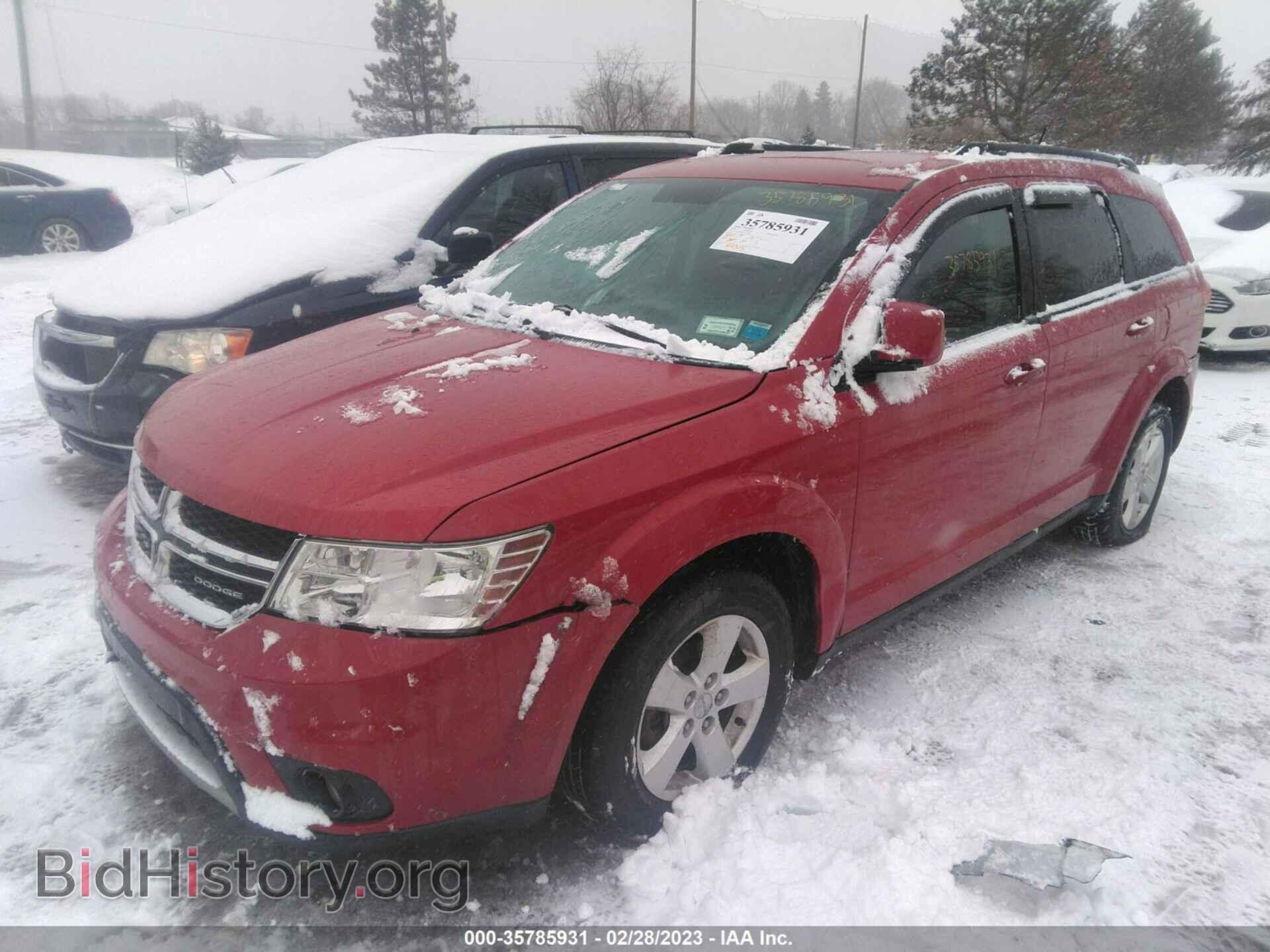 2012 DODGE JOURNEY - VIN: 3C4PDCBG6CT230017 - Фото 2