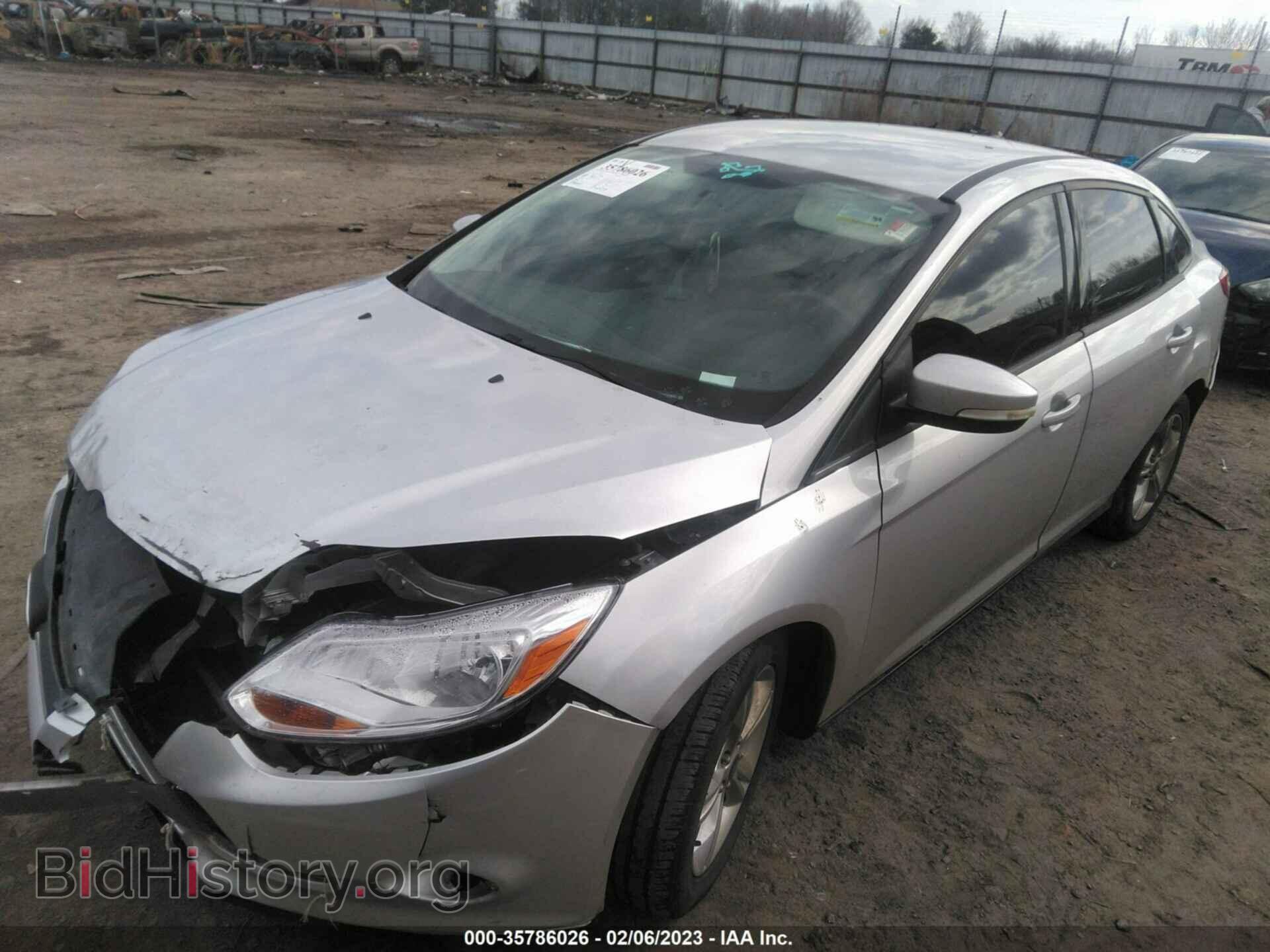 2014 FORD FOCUS - VIN: 1FADP3F23EL378624 - Фото 2