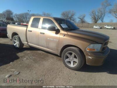 2012 RAM 1500 ST, золотистый — VIN 1C6RD7FP4CS259809, IAAI
