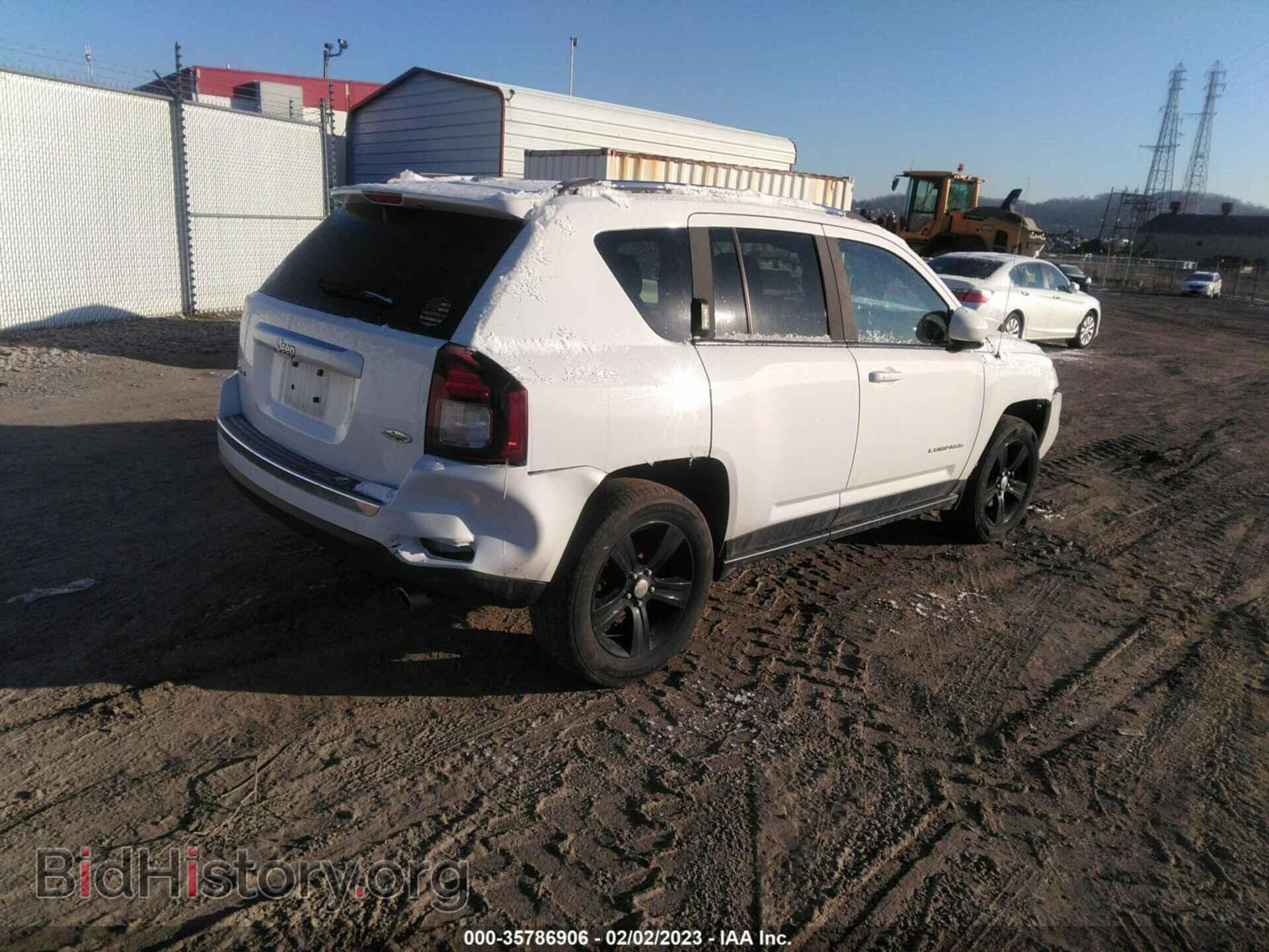 2016 JEEP COMPASS - VIN: 1C4NJDEB5GD729618 - Фото 4