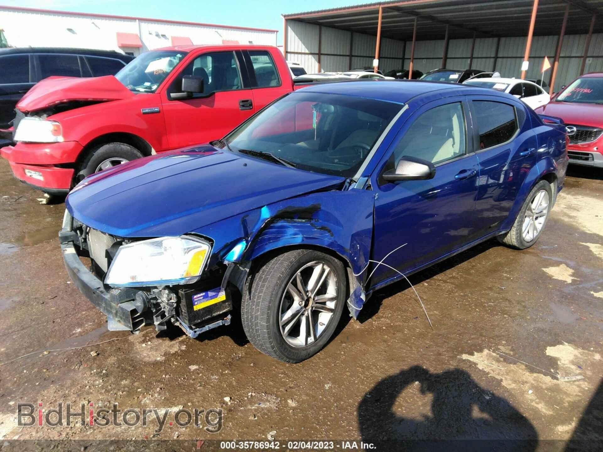 2013 DODGE AVENGER - VIN: 1C3CDZAG7DN504057 - Фото 2