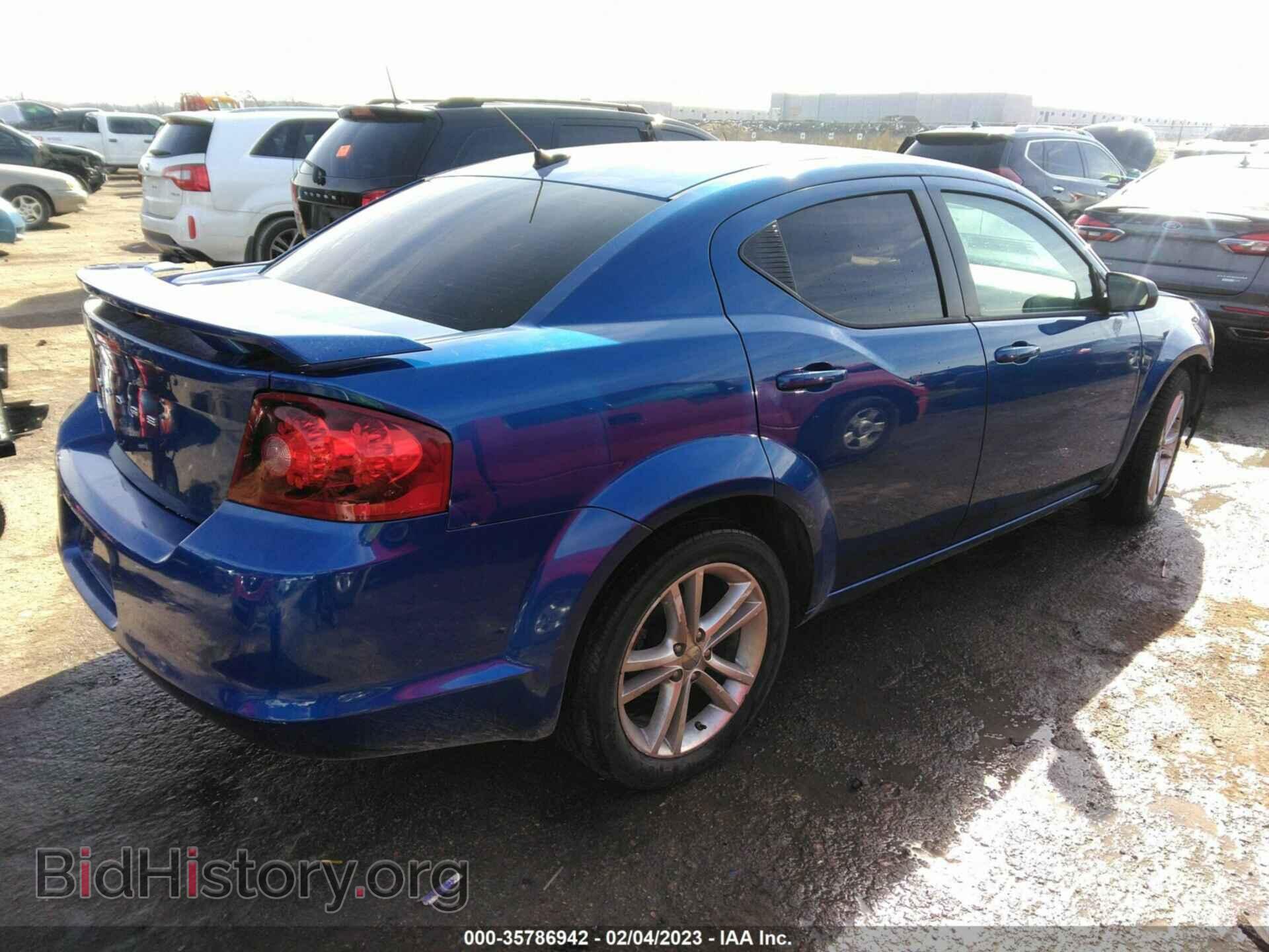 2013 DODGE AVENGER - VIN: 1C3CDZAG7DN504057 - Фото 4