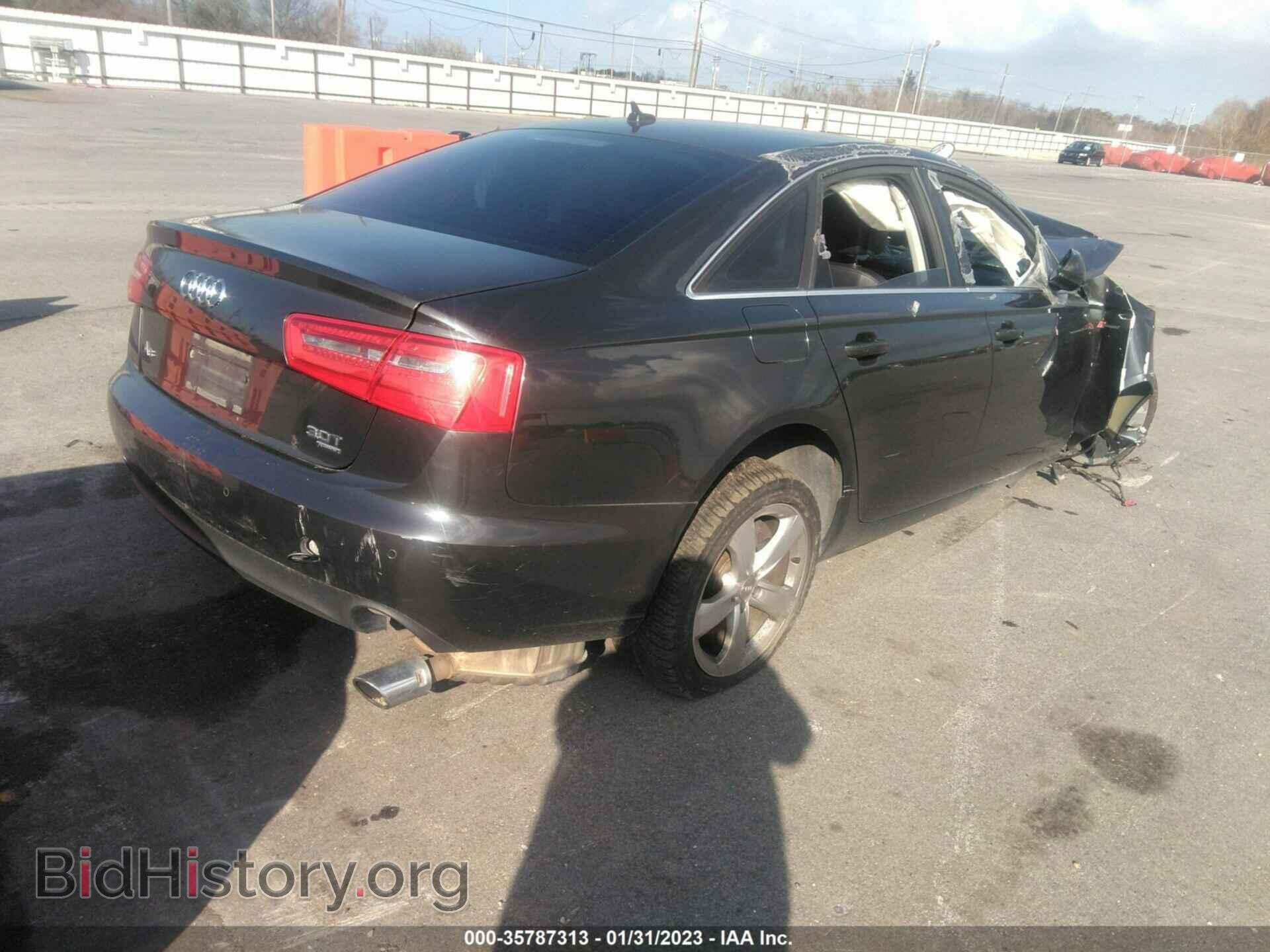2012 AUDI A6 - VIN: WAUGGAFC0CN126560 - Фото 4
