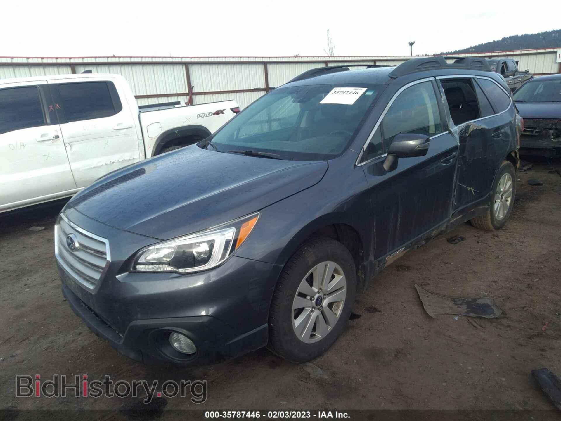 2015 SUBARU OUTBACK - VIN: 4S4BSBFC8F3272105 - Фото 2