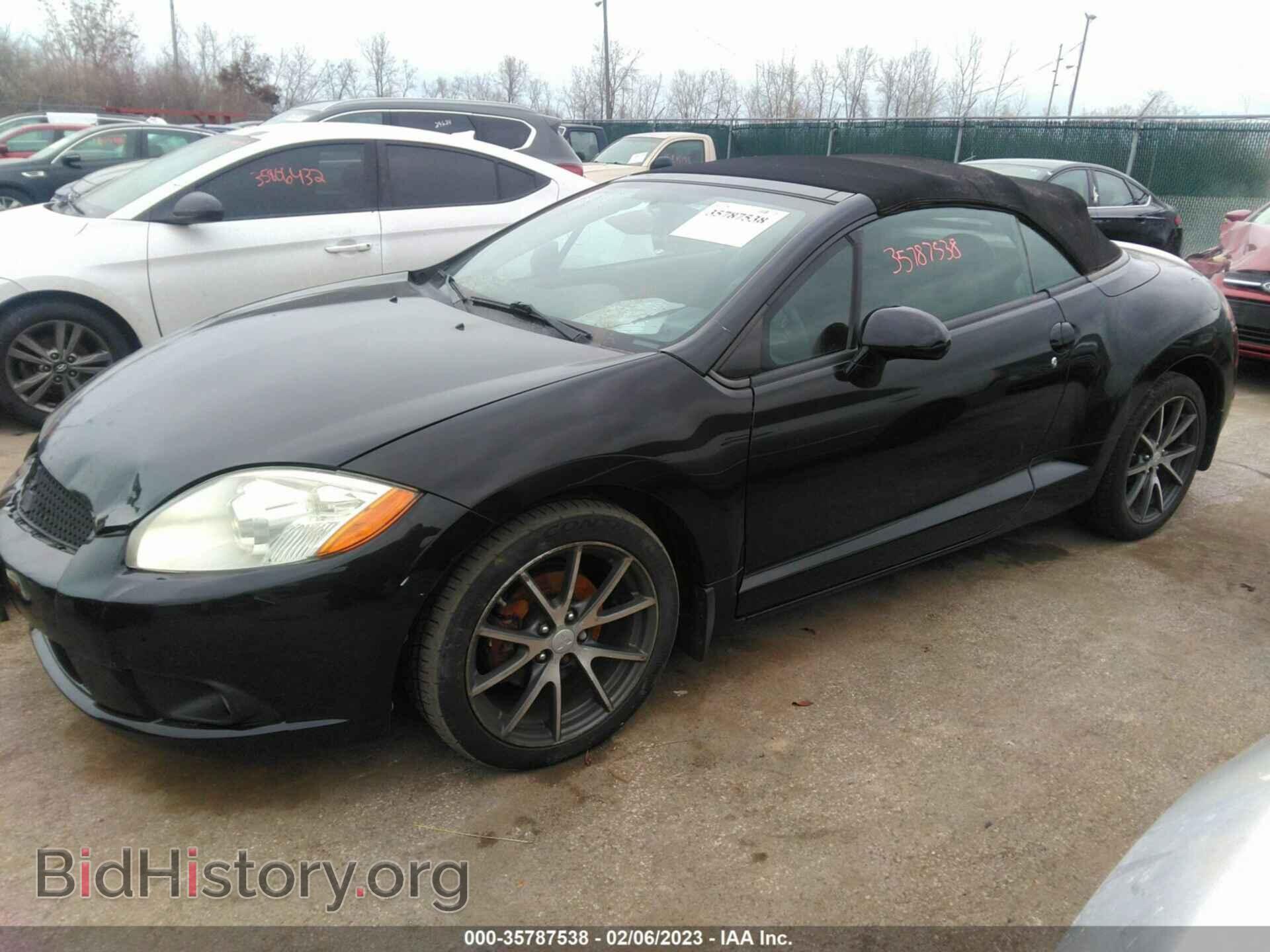2011 MITSUBISHI ECLIPSE - VIN: 4A37L5EF4BE002238 - Фото 2