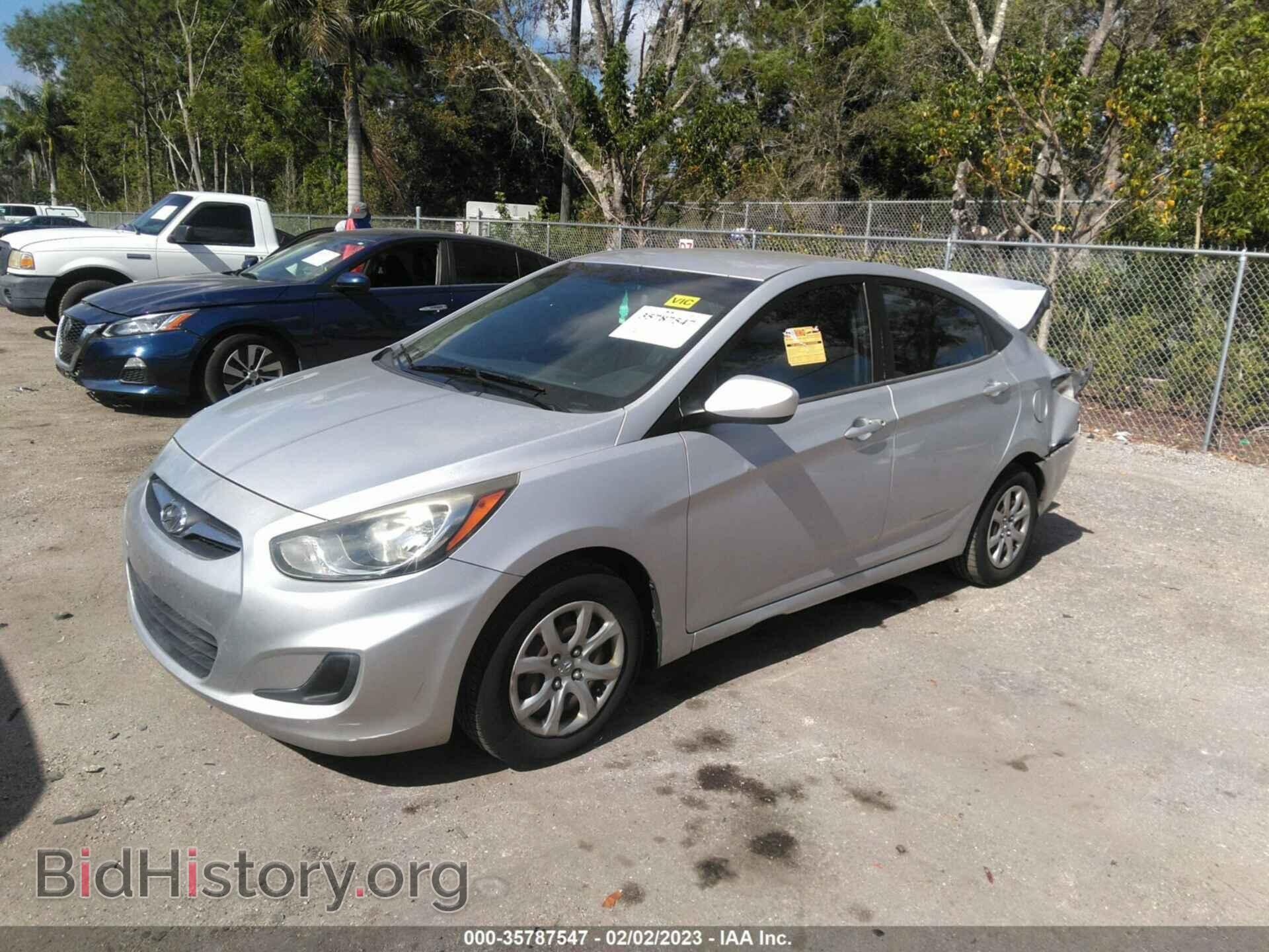 2012 HYUNDAI ACCENT - VIN: KMHCT4AE7CU203868 - Фото 2