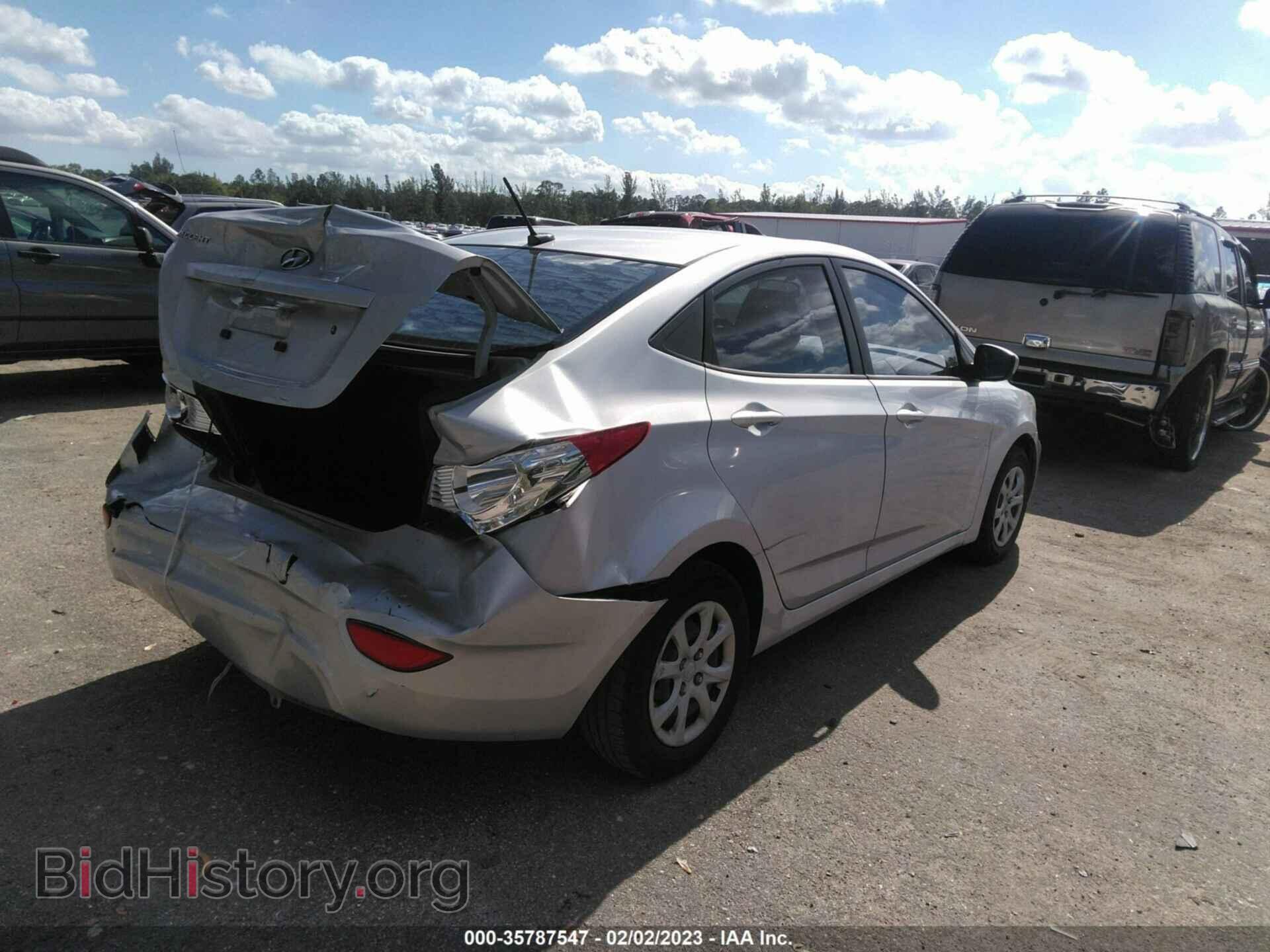 2012 HYUNDAI ACCENT - VIN: KMHCT4AE7CU203868 - Фото 4