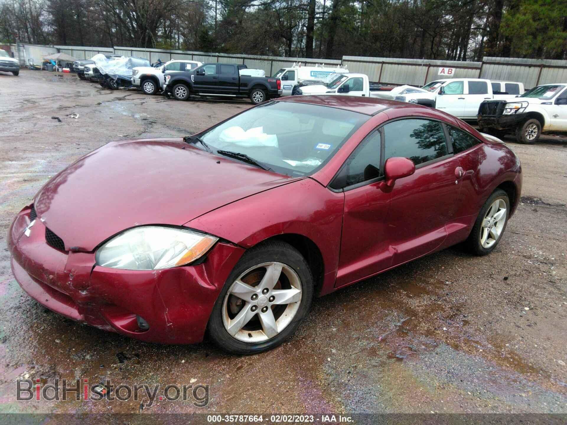 2007 MITSUBISHI ECLIPSE - VIN: 4A3AK24F37E061085 - Фото 2