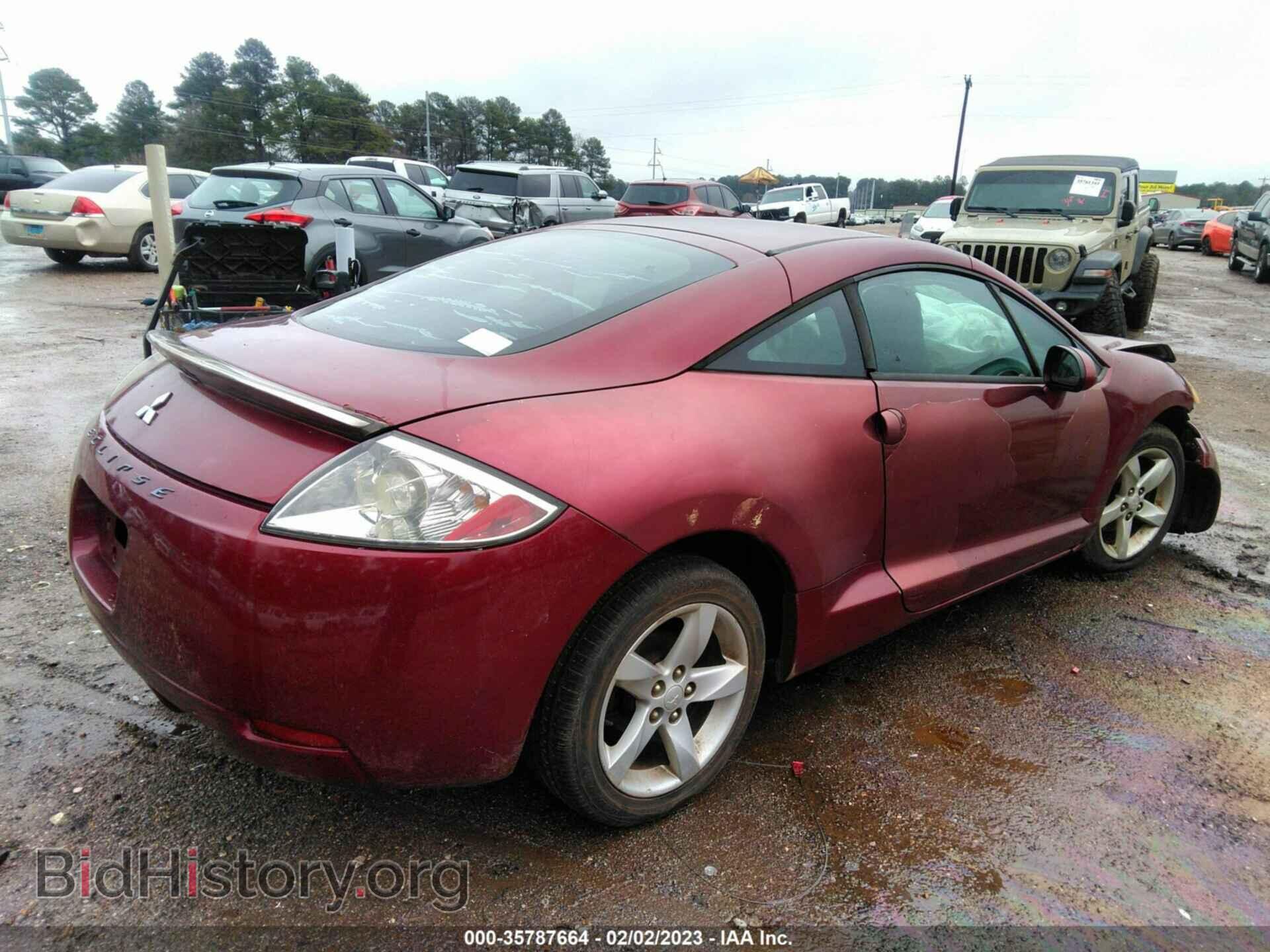 2007 MITSUBISHI ECLIPSE - VIN: 4A3AK24F37E061085 - Фото 4