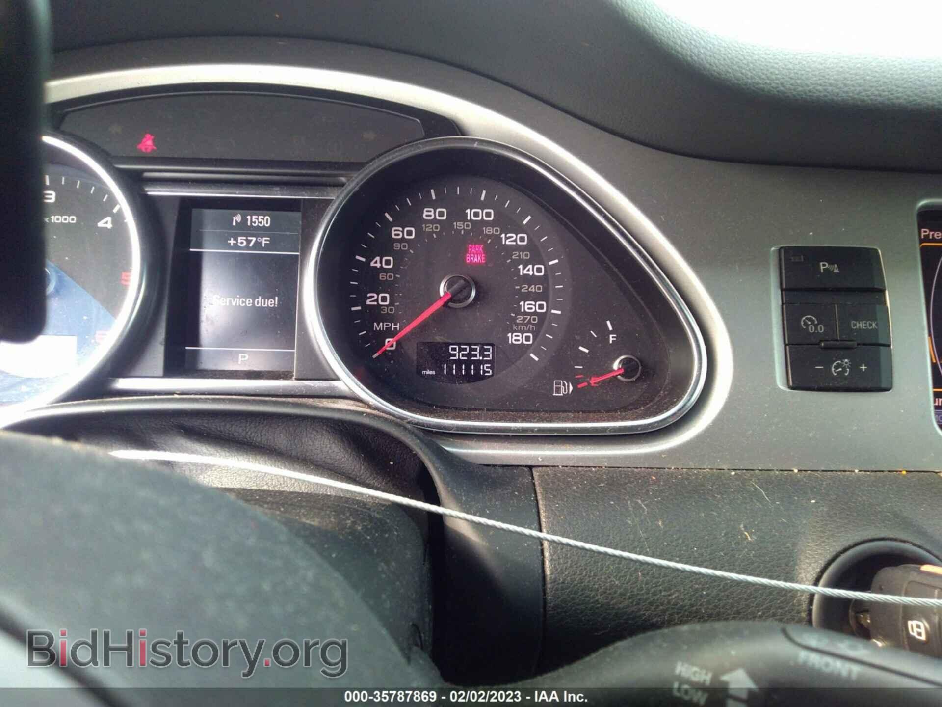 2012 AUDI Q7 - VIN: WA1WMAFE6CD005332 - Фото 7