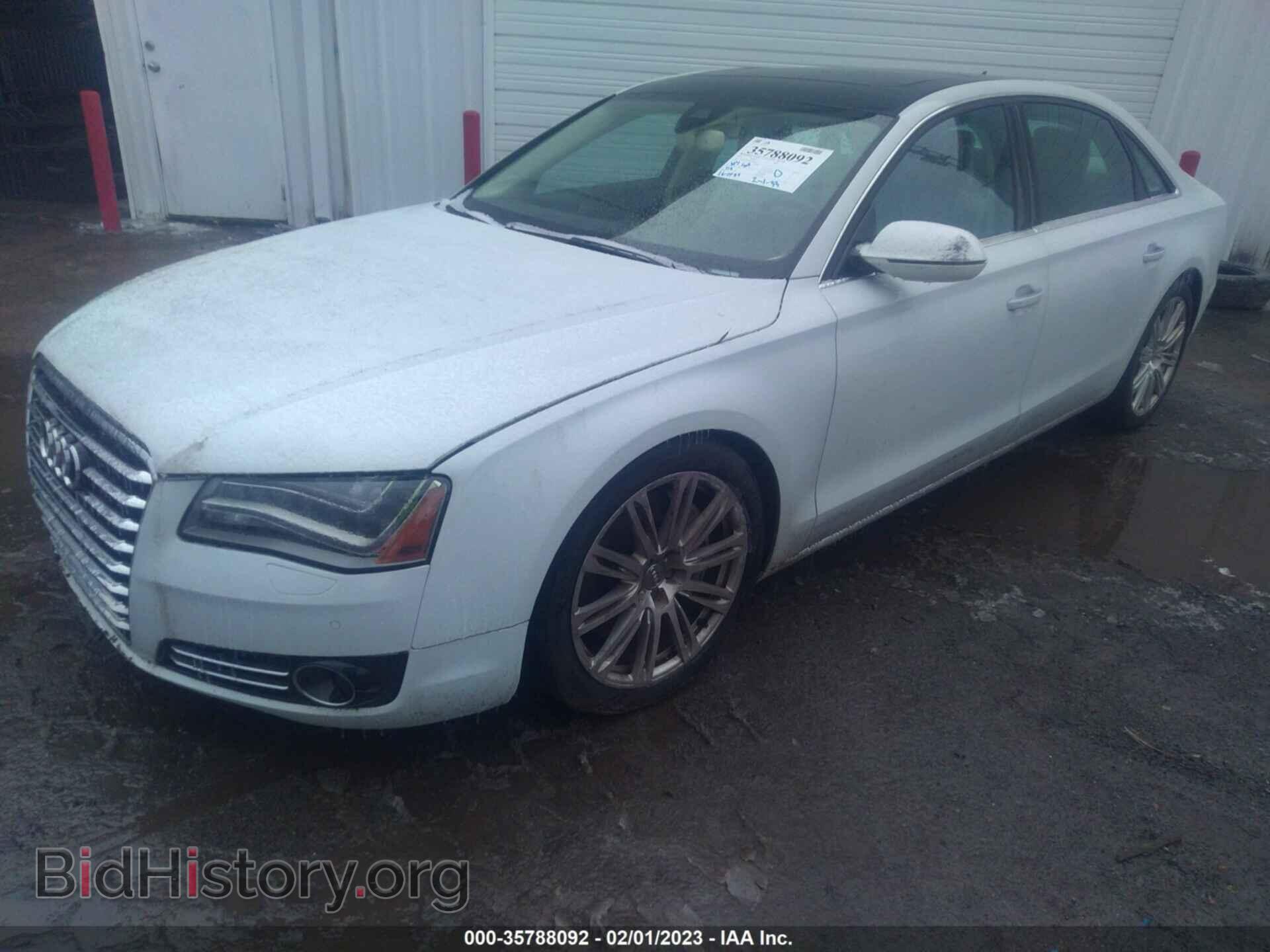 2012 AUDI A8 L - VIN: WAURVAFD1CN016799 - Photo 2