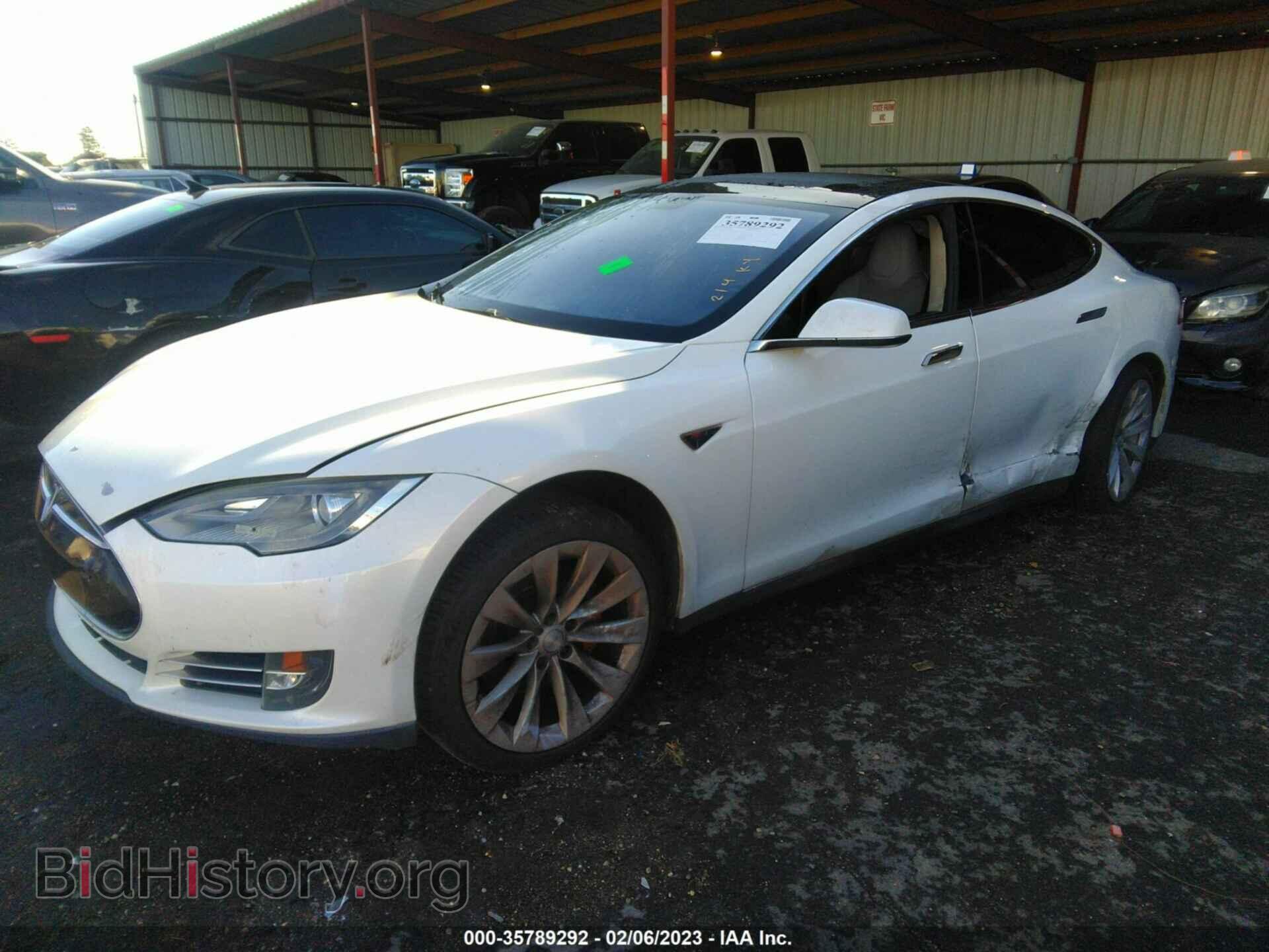 2012 TESLA MODEL S - VIN: 5YJSA1CP8CFP01332 - Фото 2