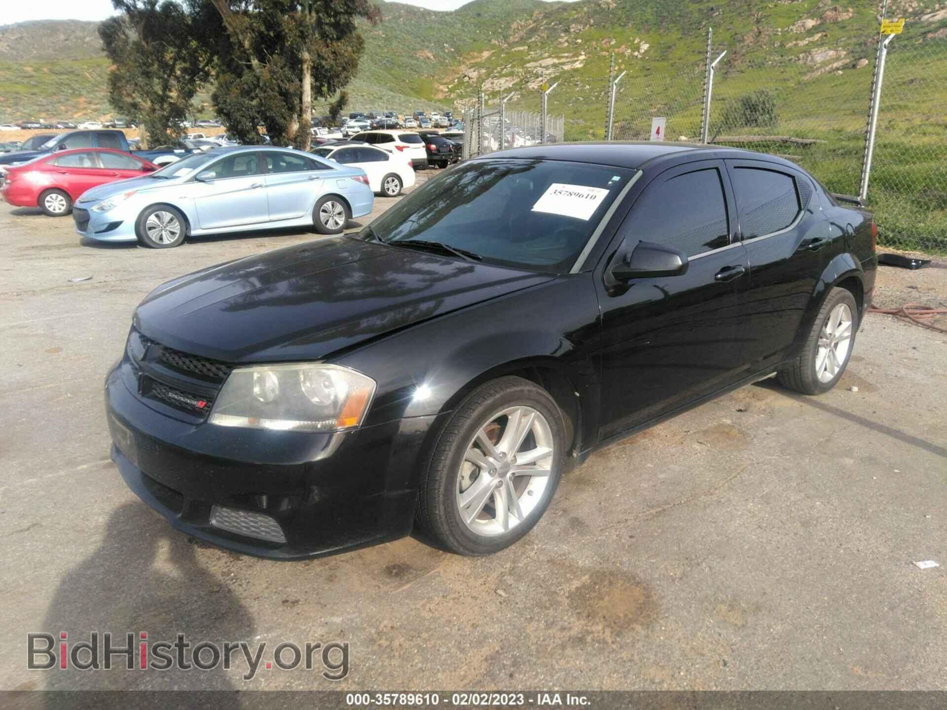 2013 DODGE AVENGER - VIN: 1C3CDZAG4DN770023 - Фото 2