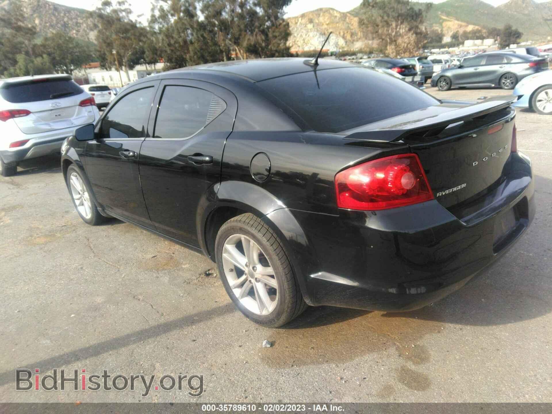2013 DODGE AVENGER - VIN: 1C3CDZAG4DN770023 - Фото 3