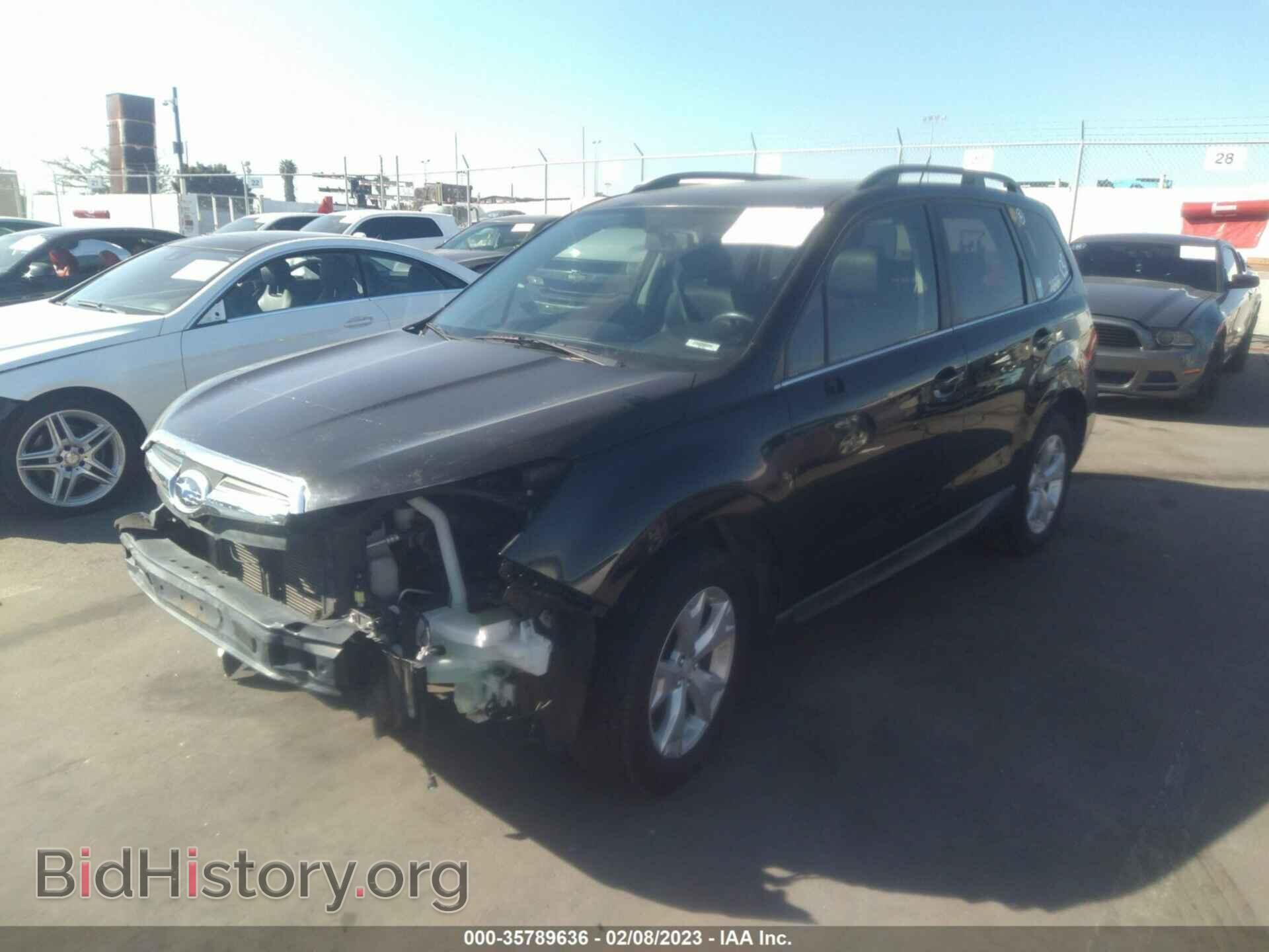 2014 SUBARU FORESTER - VIN: JF2SJAMC5EH406348 - Фото 2