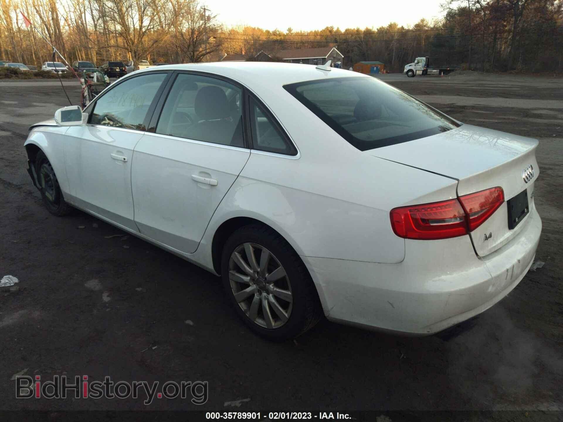 2013 AUDI A4 - VIN: WAUBFAFL4DN007280 - Фото 3