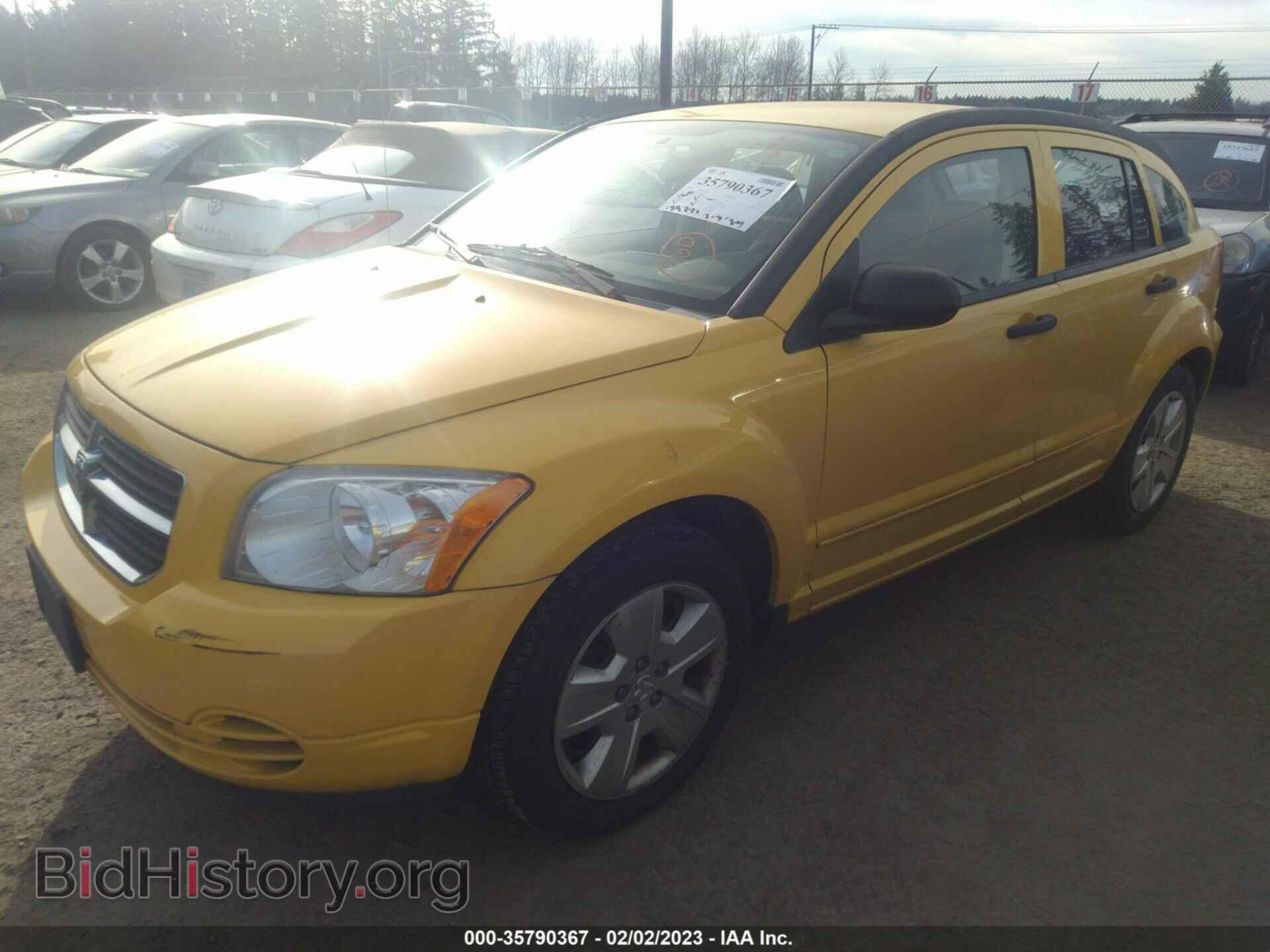 2007 DODGE CALIBER - VIN: 1B3HB48B57D512237 - Фото 2