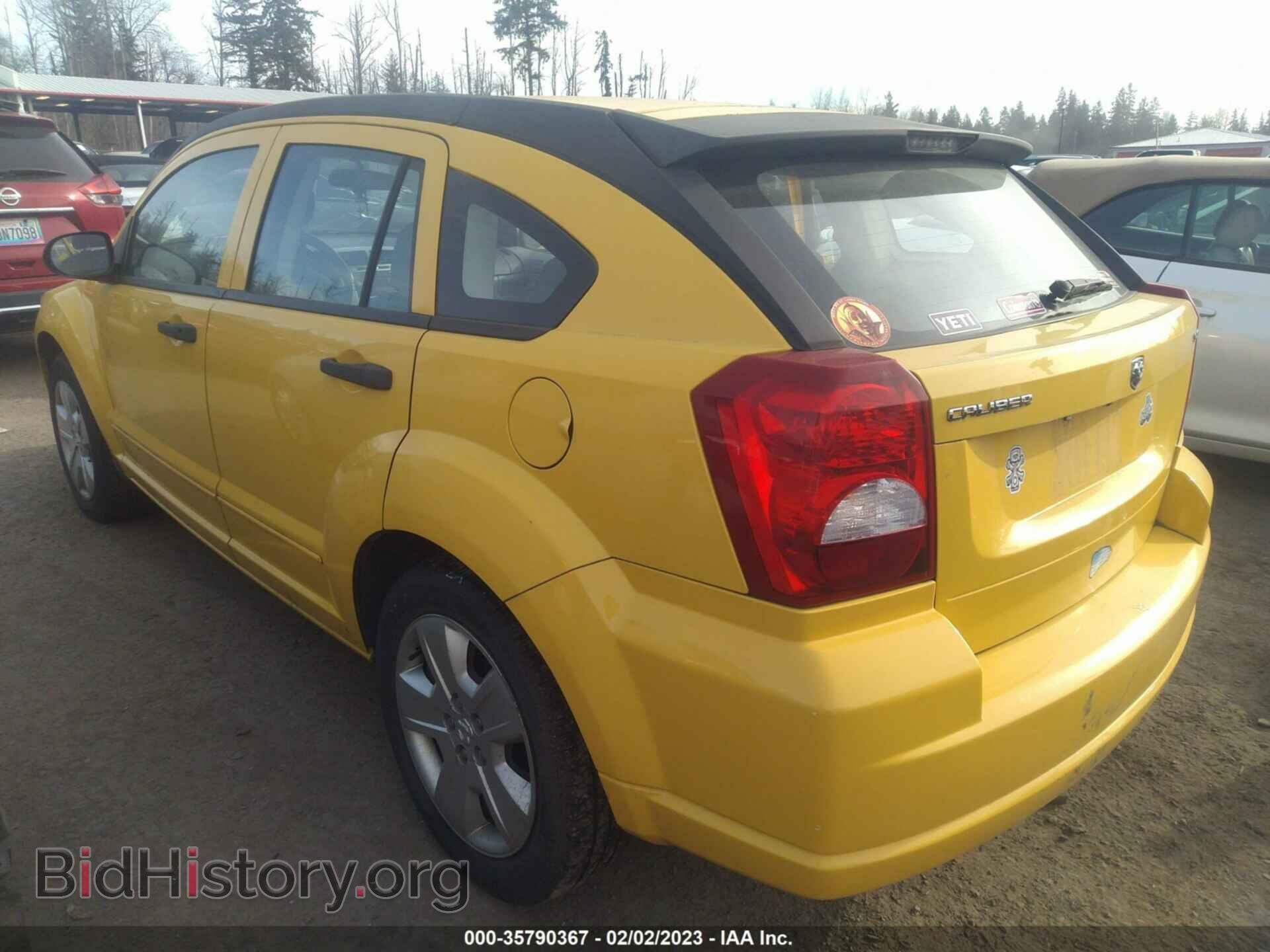 2007 DODGE CALIBER - VIN: 1B3HB48B57D512237 - Фото 3