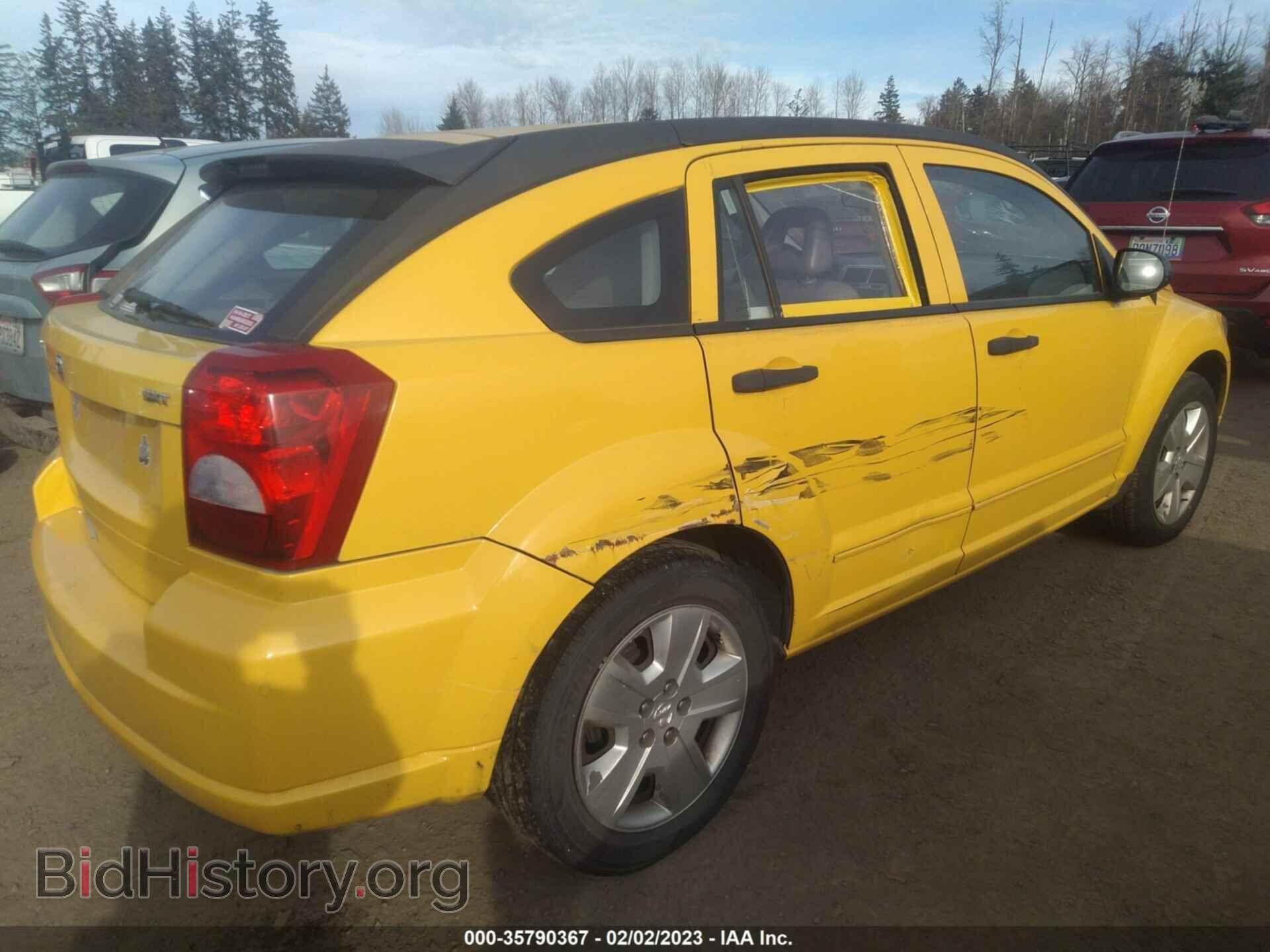 2007 DODGE CALIBER - VIN: 1B3HB48B57D512237 - Фото 4