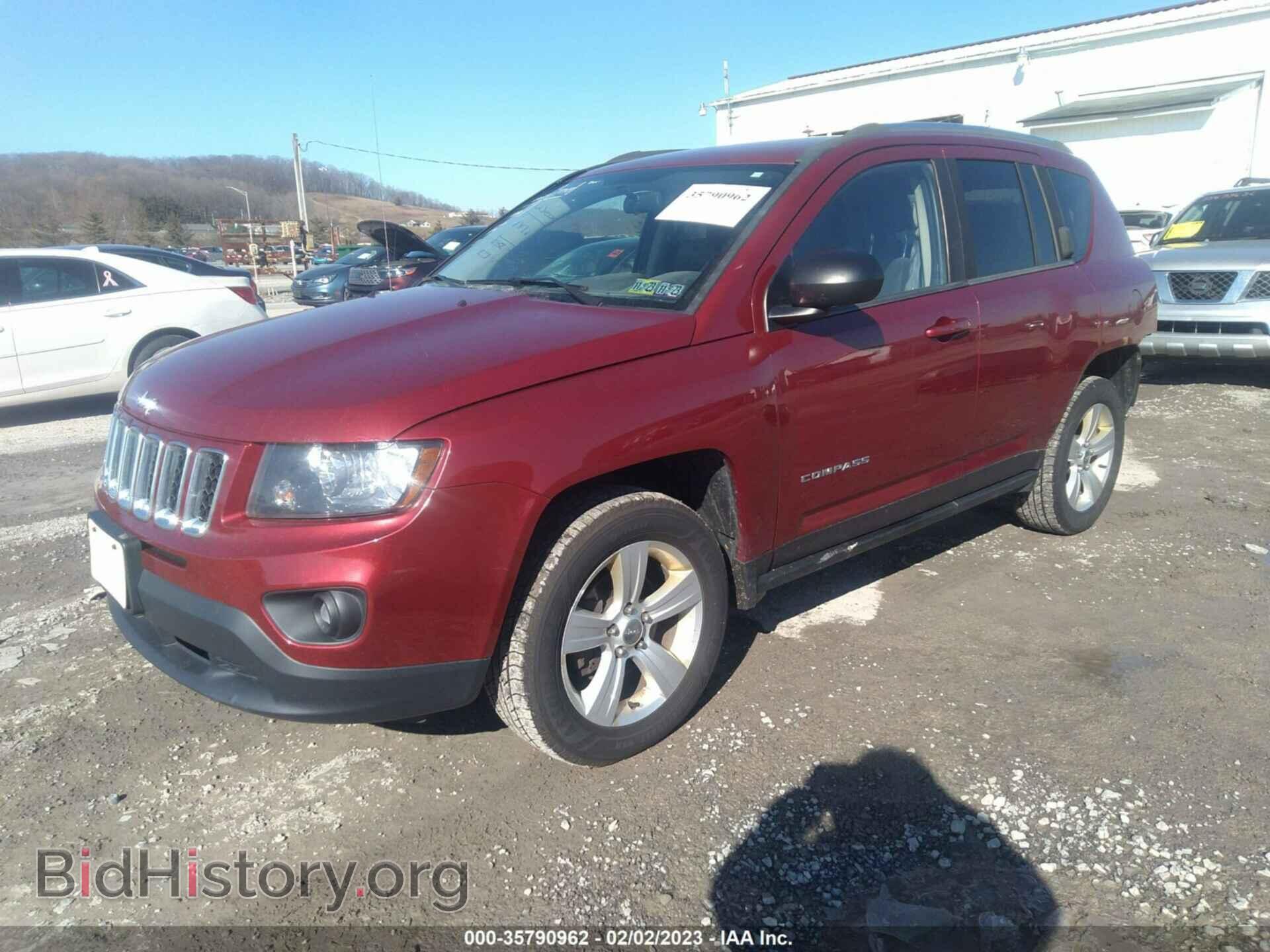 2014 JEEP COMPASS - VIN: 1C4NJDBB0ED728152 - Фото 2