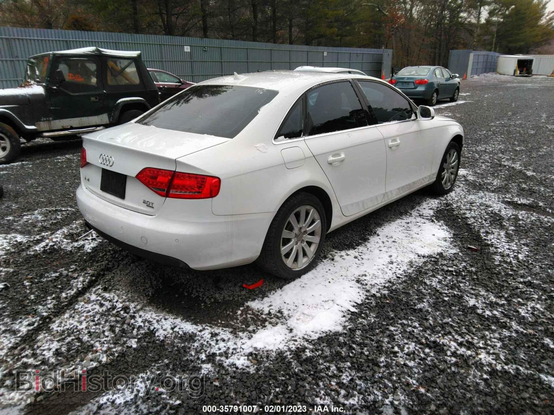 2011 AUDI A4 - VIN: WAUFFAFL8BN026591 - Фото 4